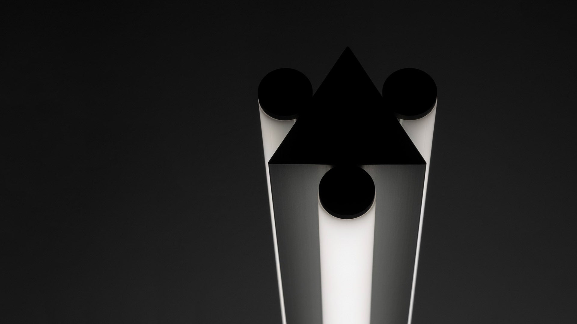 Závěsné svítidlo DREISPITZ HORIZONTAL černé