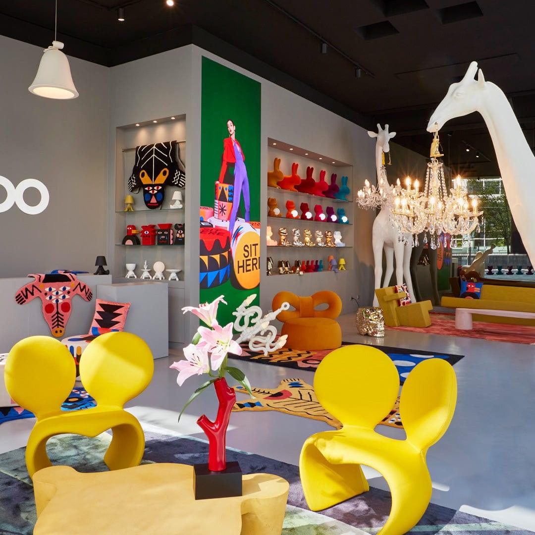 Dywan CROCOPINK różowy Qeeboo    Eye on Design