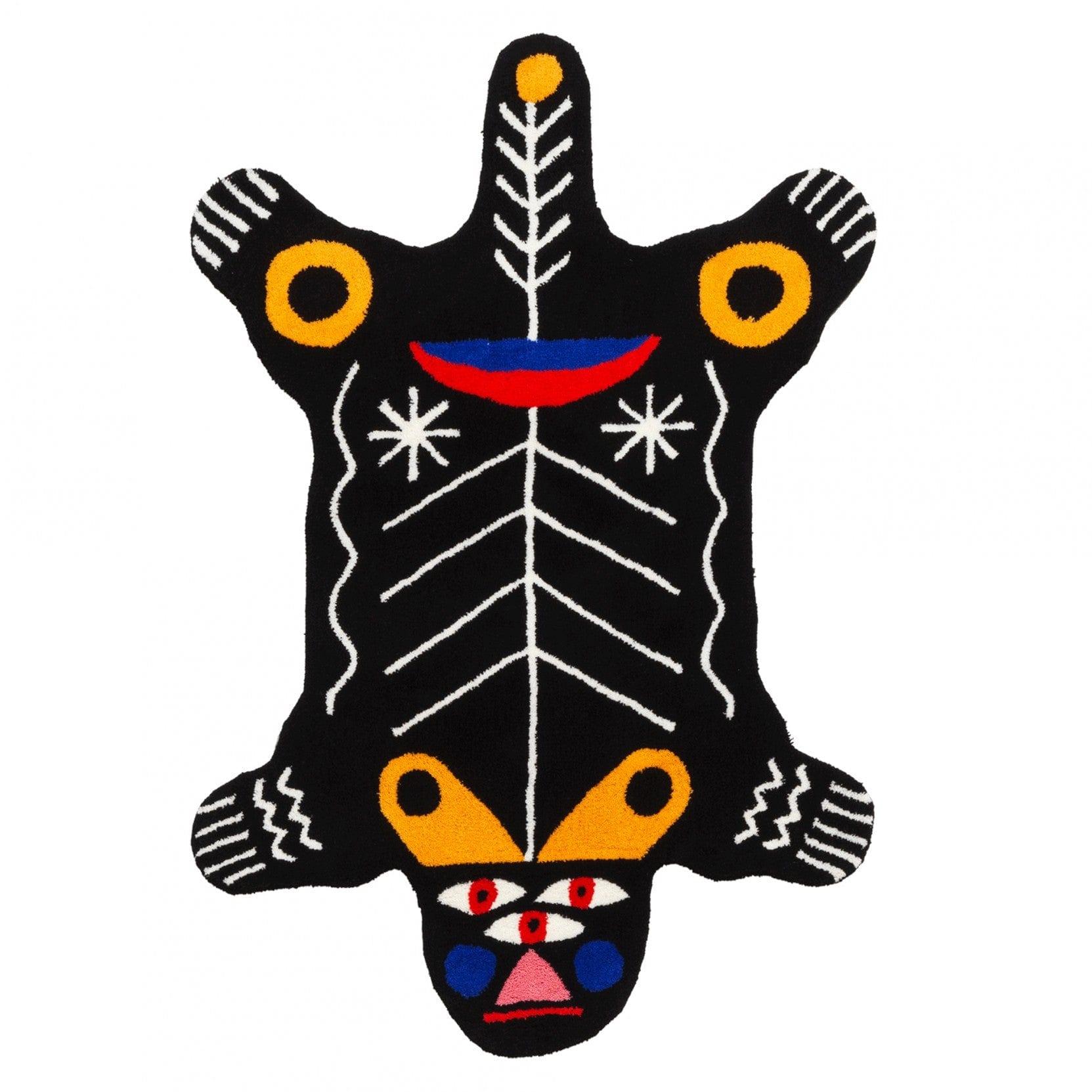 Dywan KINOTTO czarny Qeeboo    Eye on Design