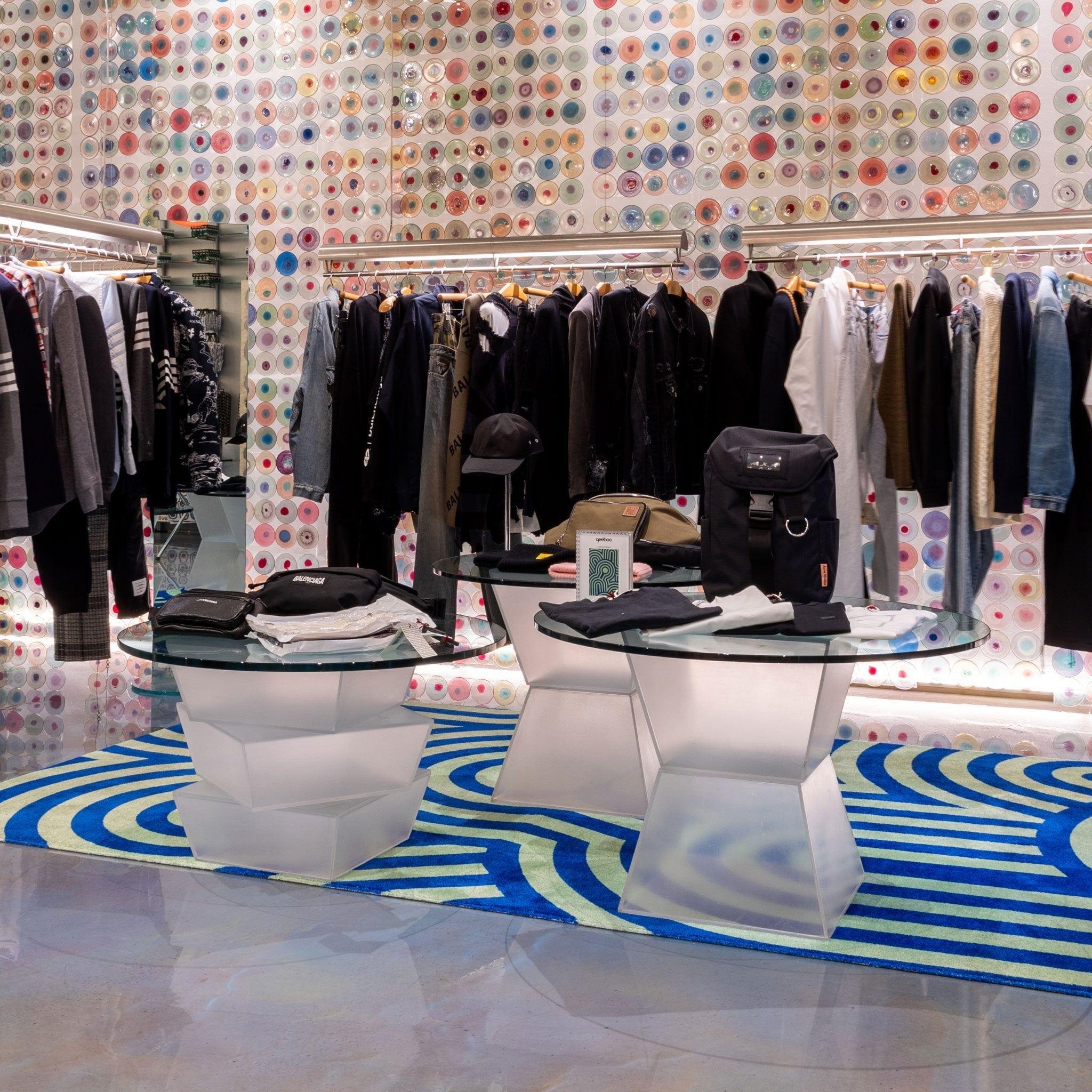 Dywan prostokątny STILEMA morski Qeeboo    Eye on Design