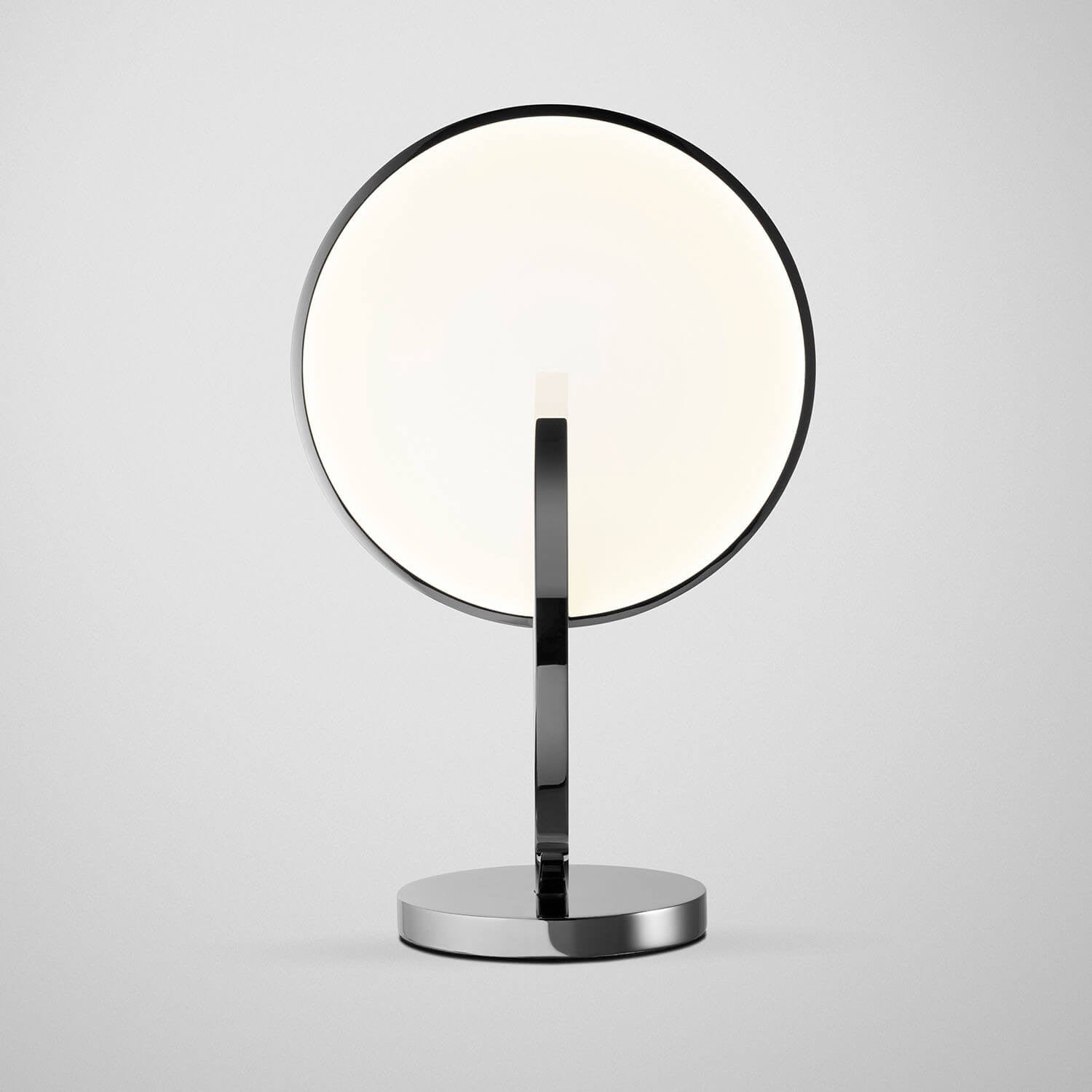 Chromovaná stolní lampa ECLIPSE