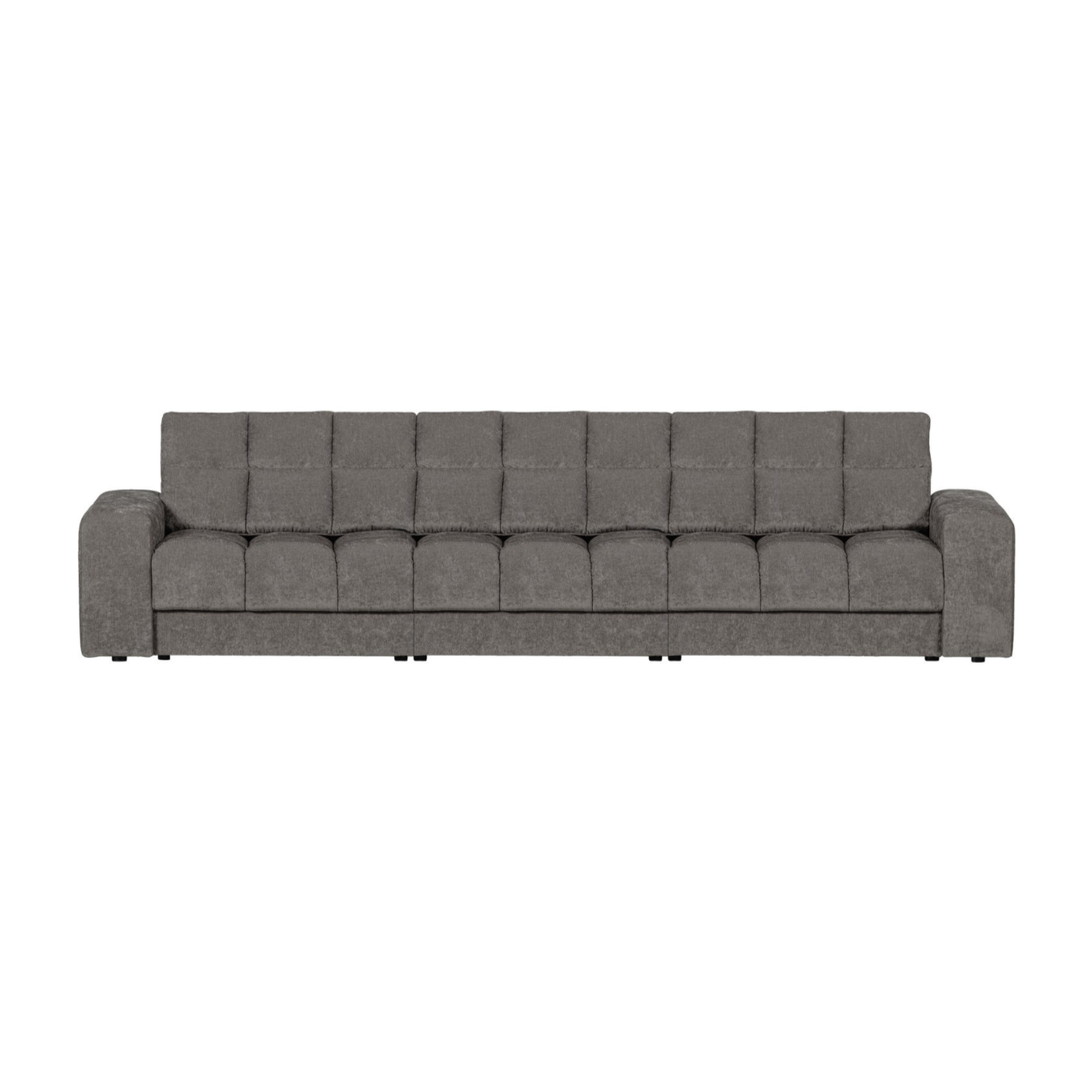 Second date 3-person sofa gray mouse