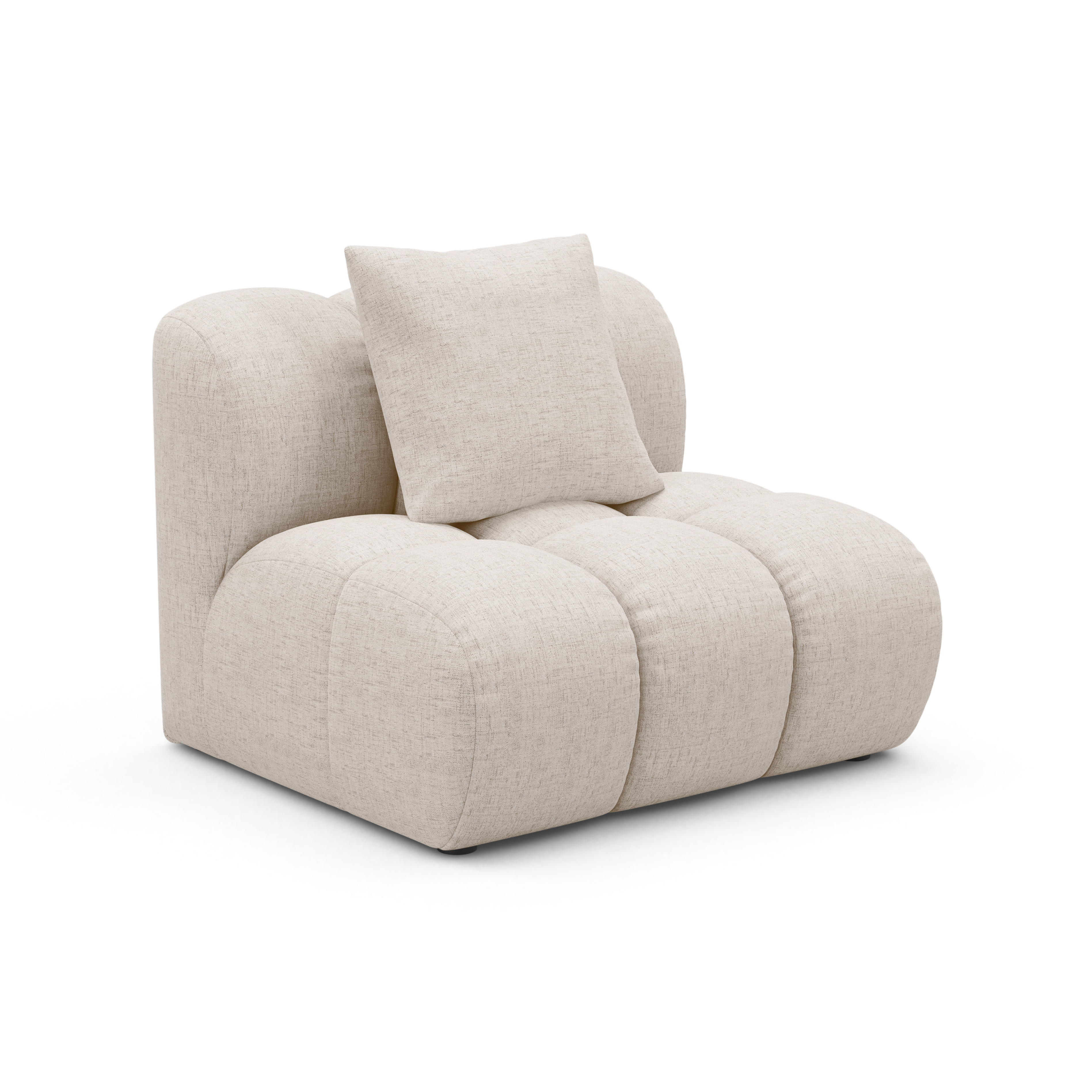 Astro Armchair / Module Beige Chenille