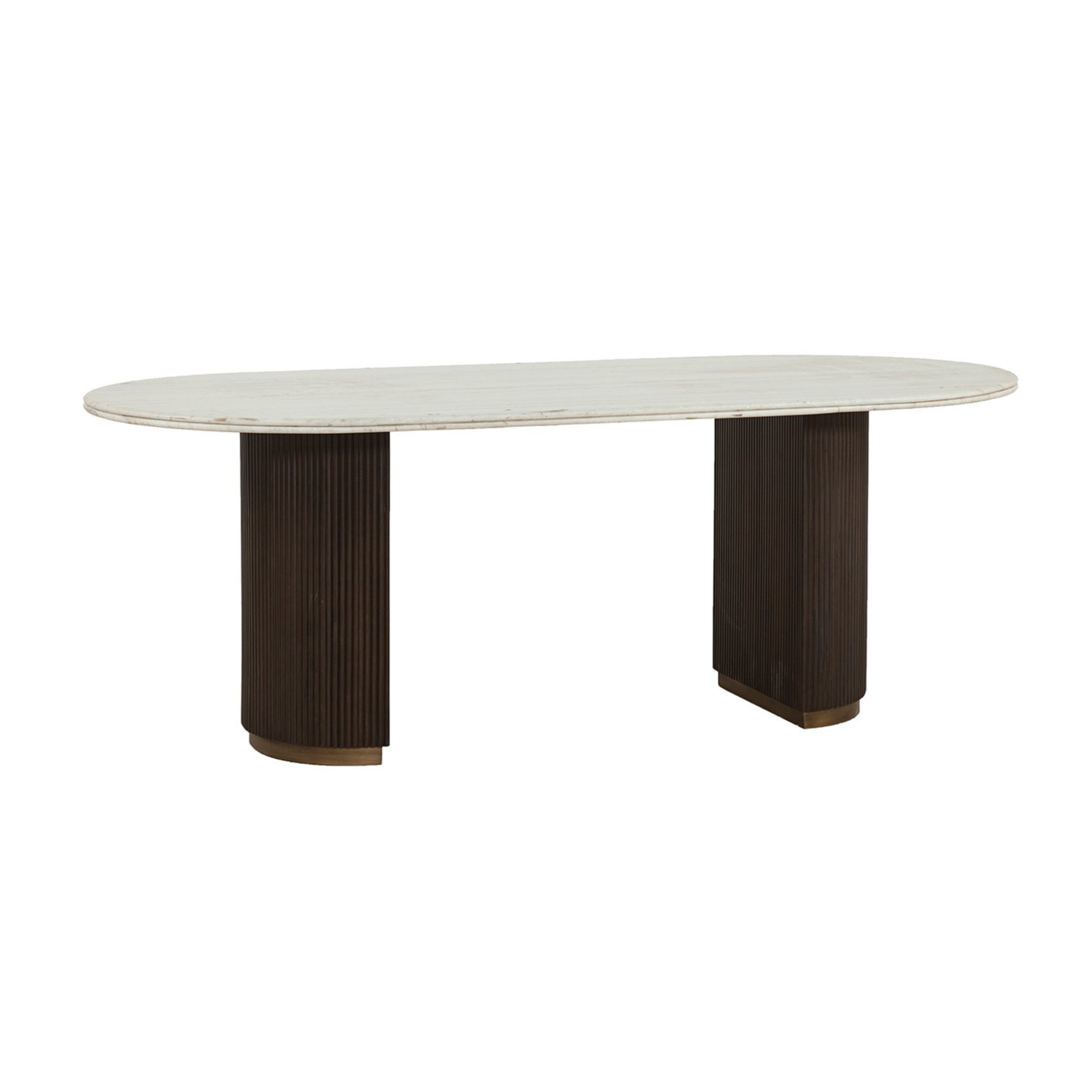 Stůl MAYFIELD bílý mramor