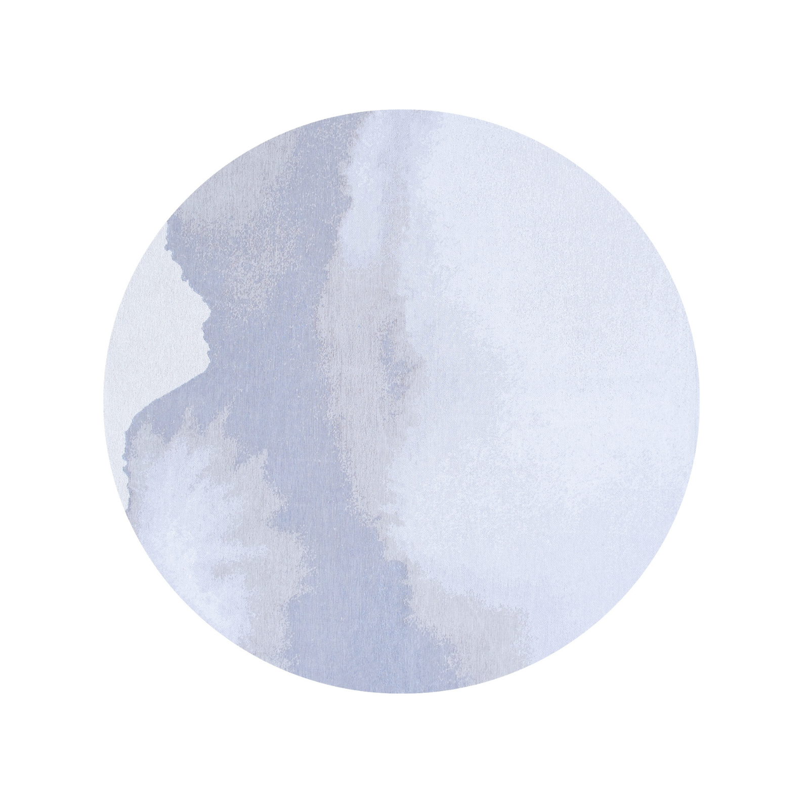Kulatý koberec LAGOON IODE šedý