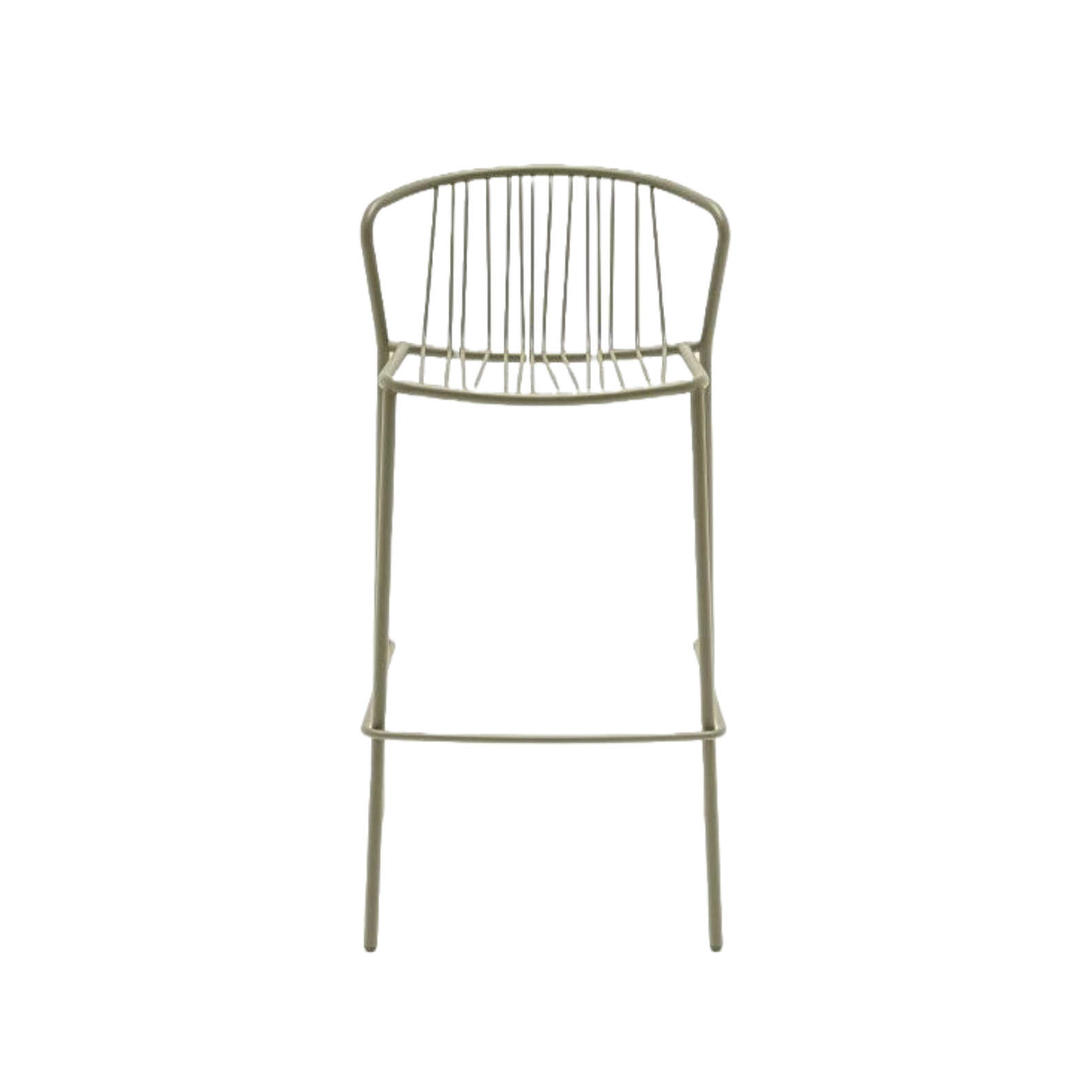 Sada barových židlí BRIS z pozinkované oceli