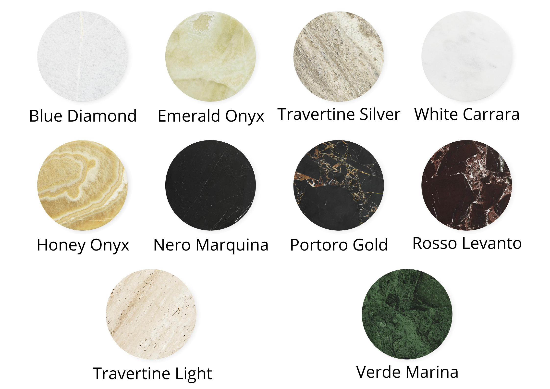 Boční stolek DIT modrá základna