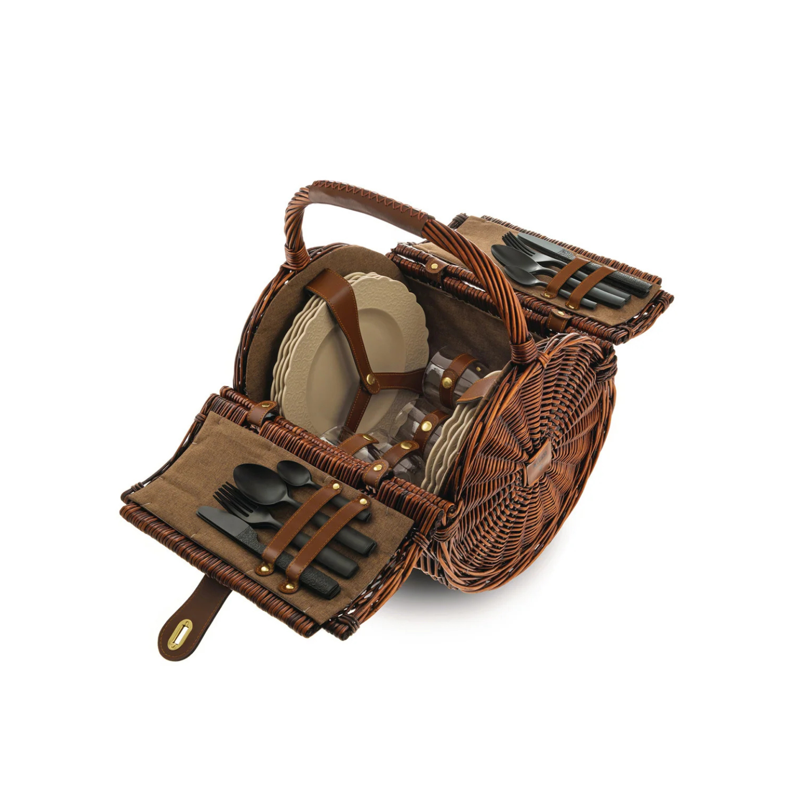DRESSED Brown Picnic Set