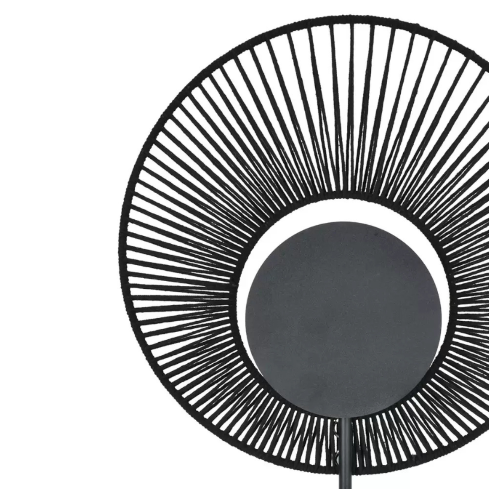 Stolní lampa OYSTER černá