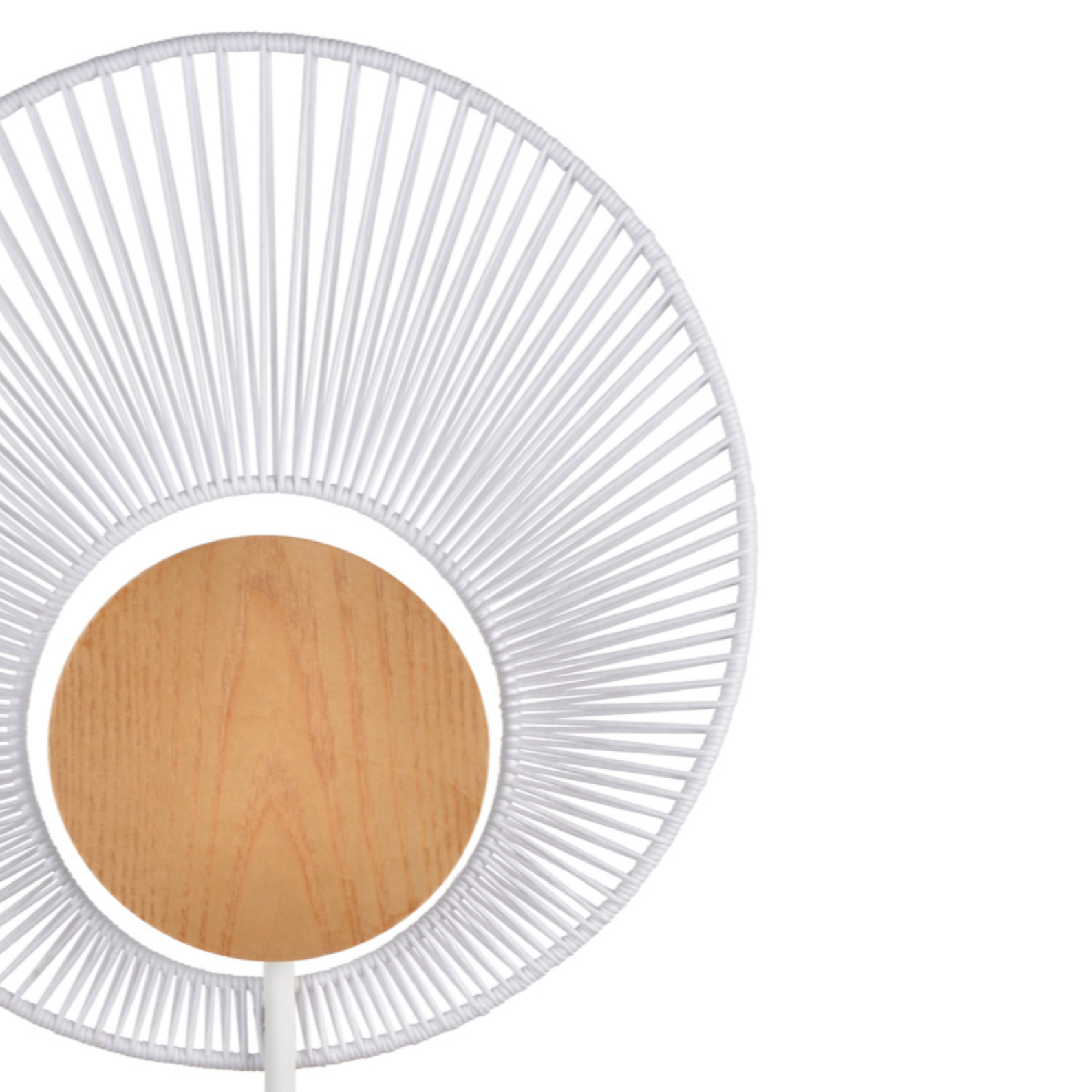 Stolní lampa OYSTER bílá