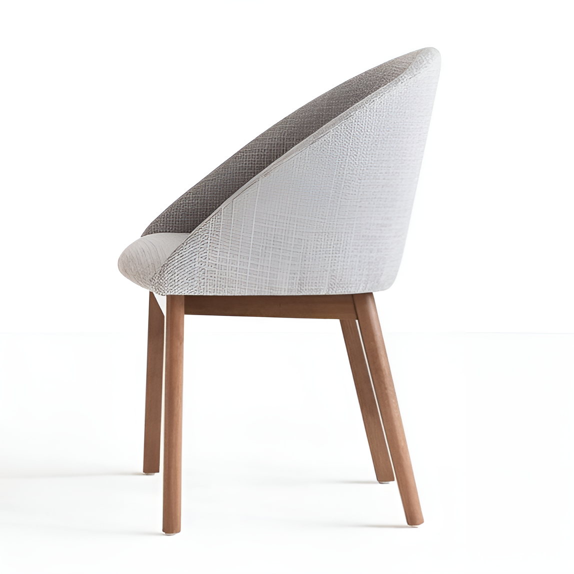 POP A-1901 chair with a wooden base