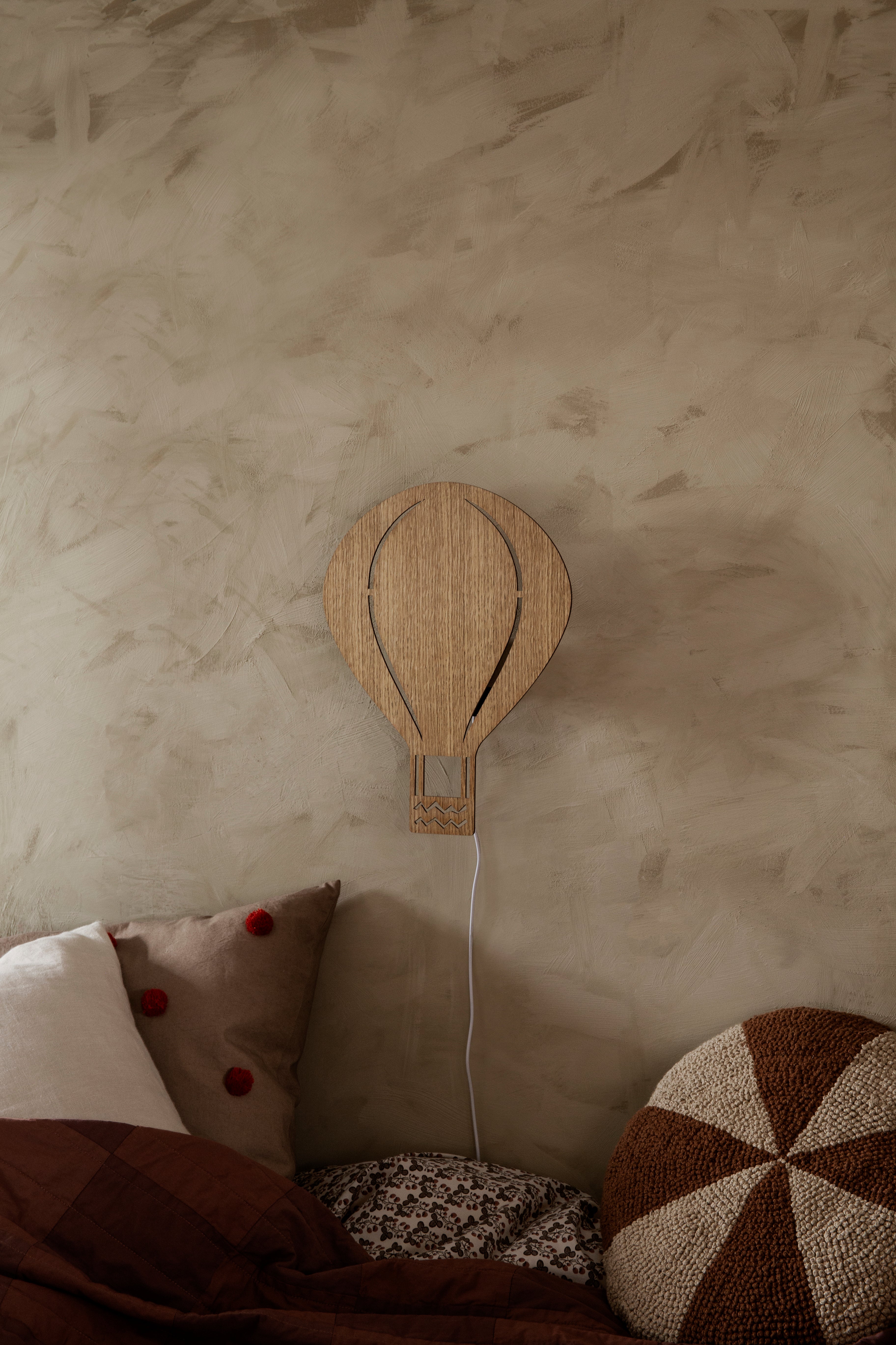 Lampa VZDUŠNÝ BALÓN olejovaný dub