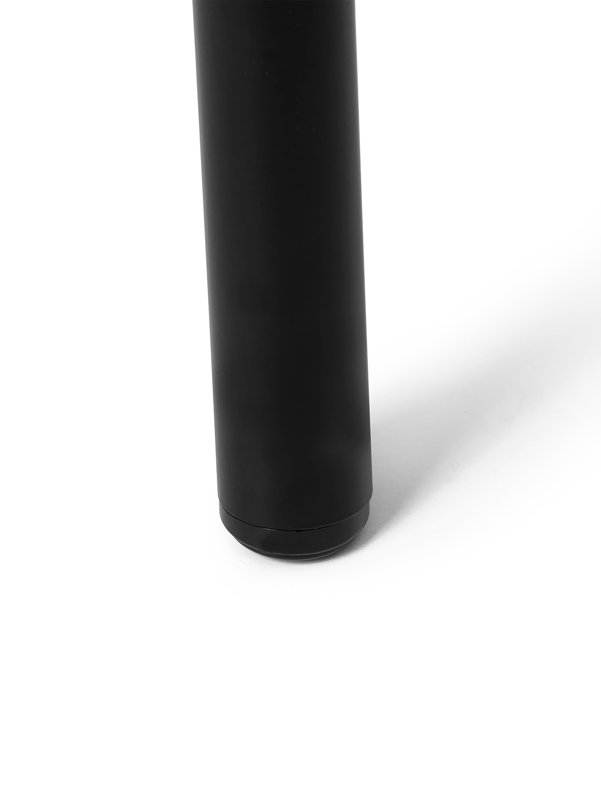 Chair with armrests Rico Louisiana Black and White with a black base