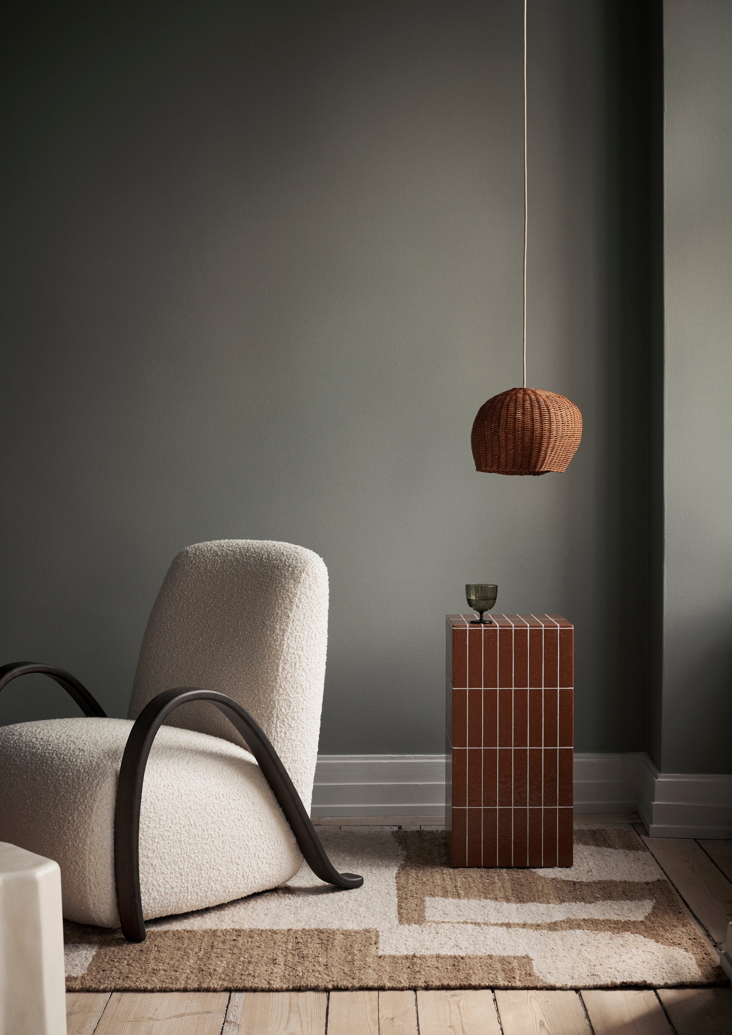 Toffee stove rug