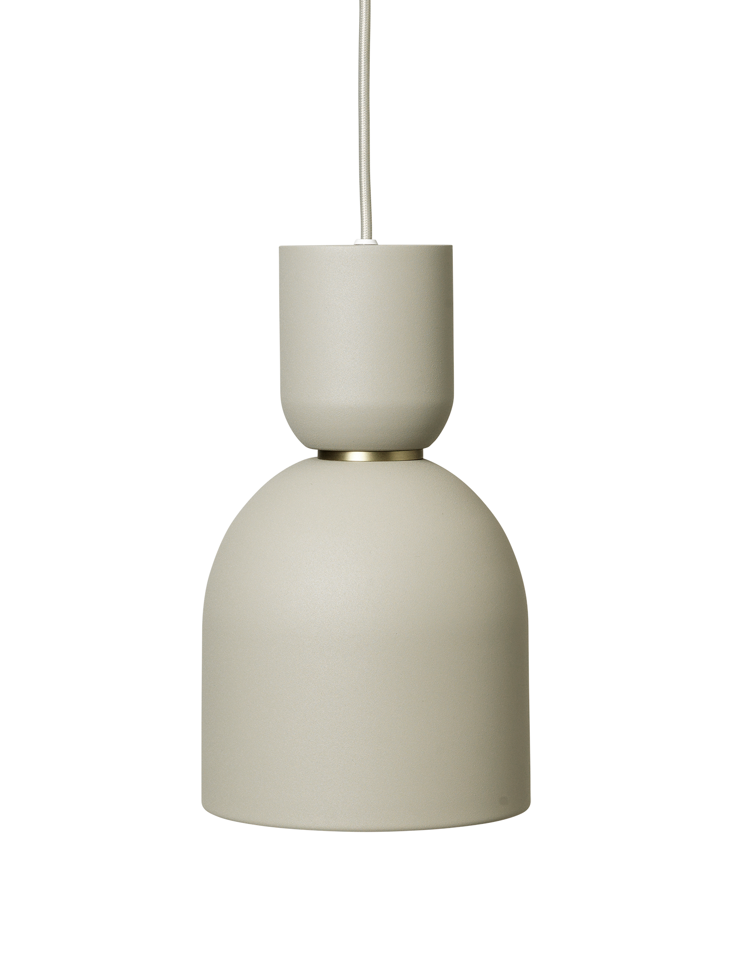 Hanging lamp Bell light gray