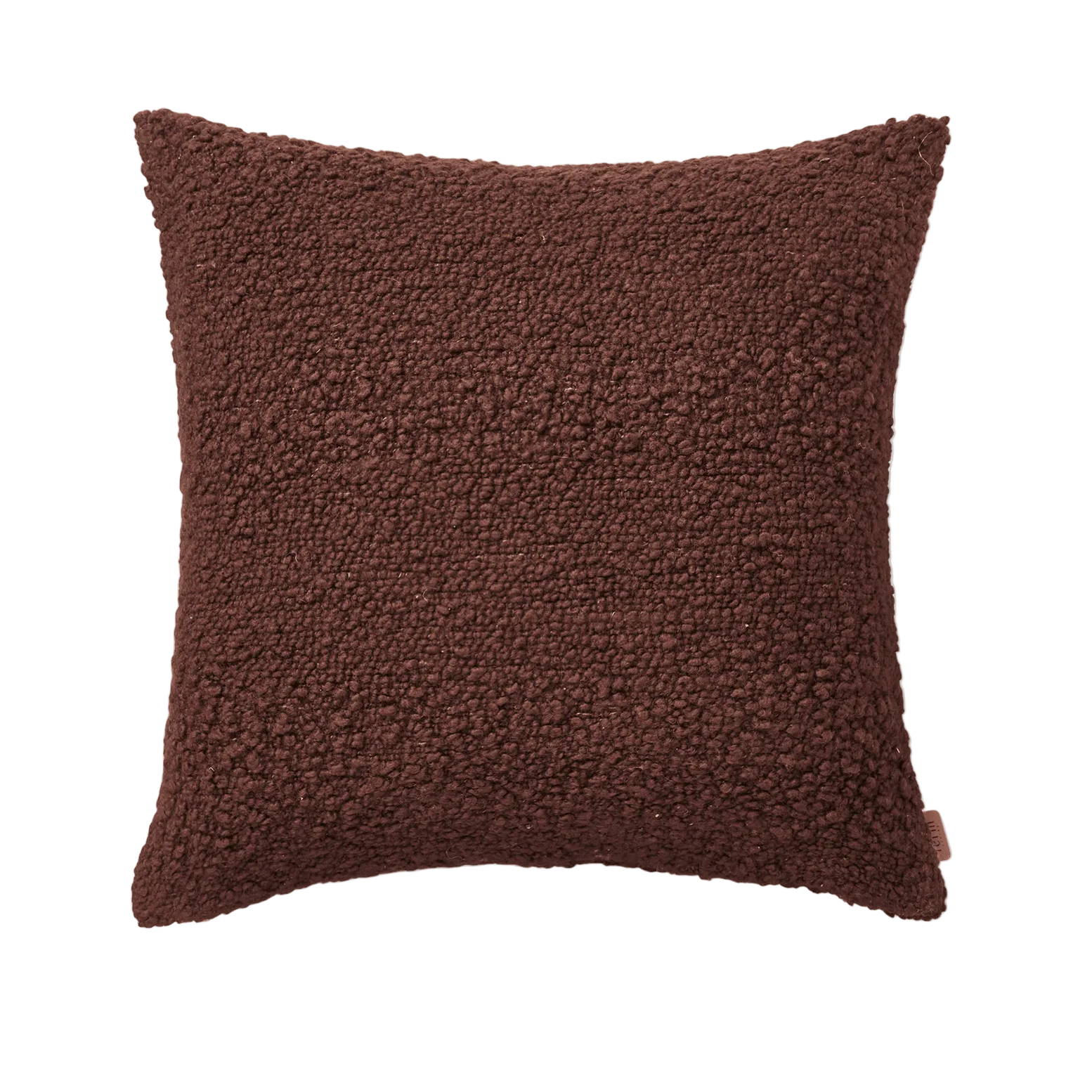 MOOR Pillow Dark Brown Bouclé