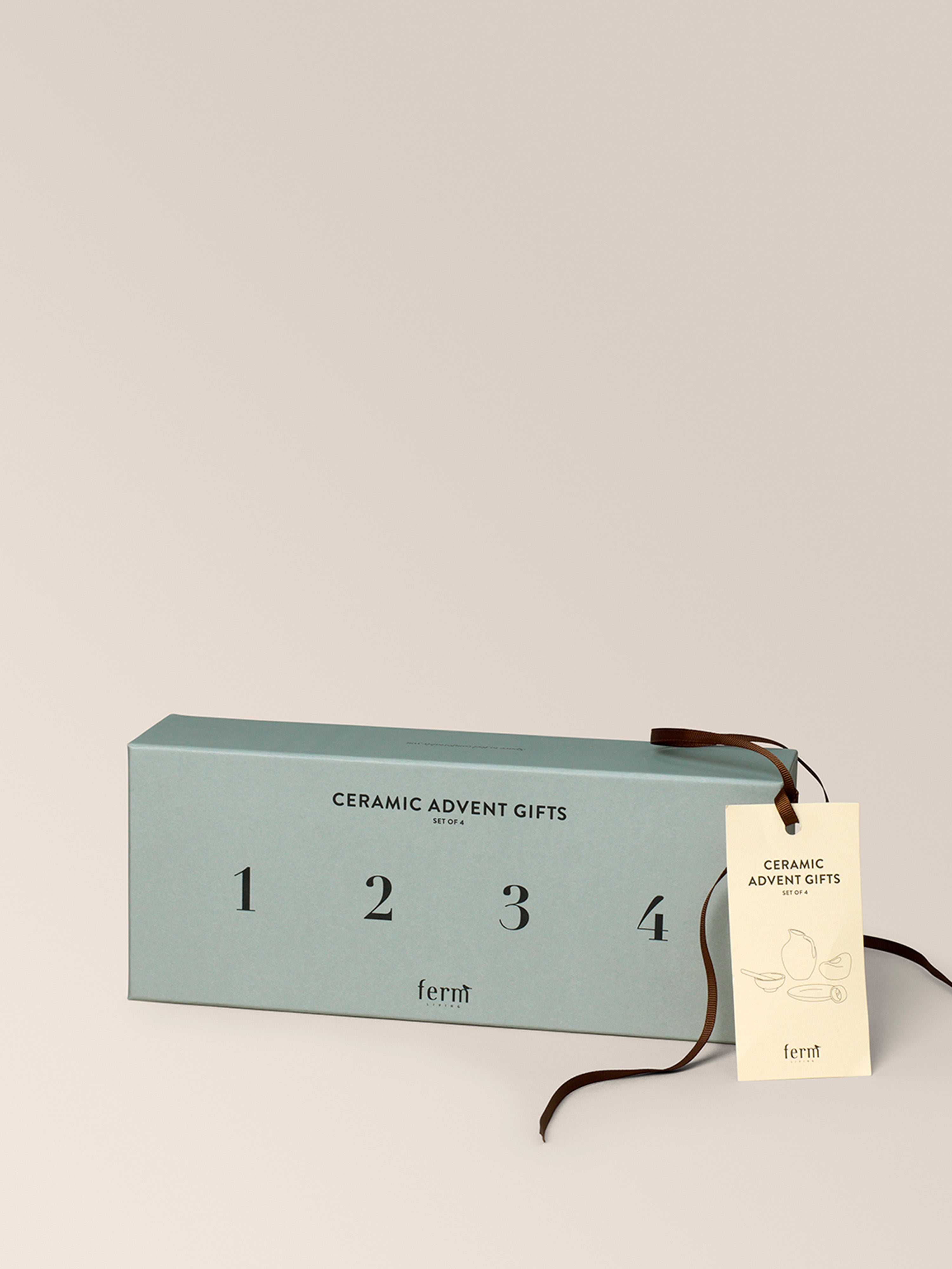 Sada adventních doplňků ADVENT GIFTS keramika