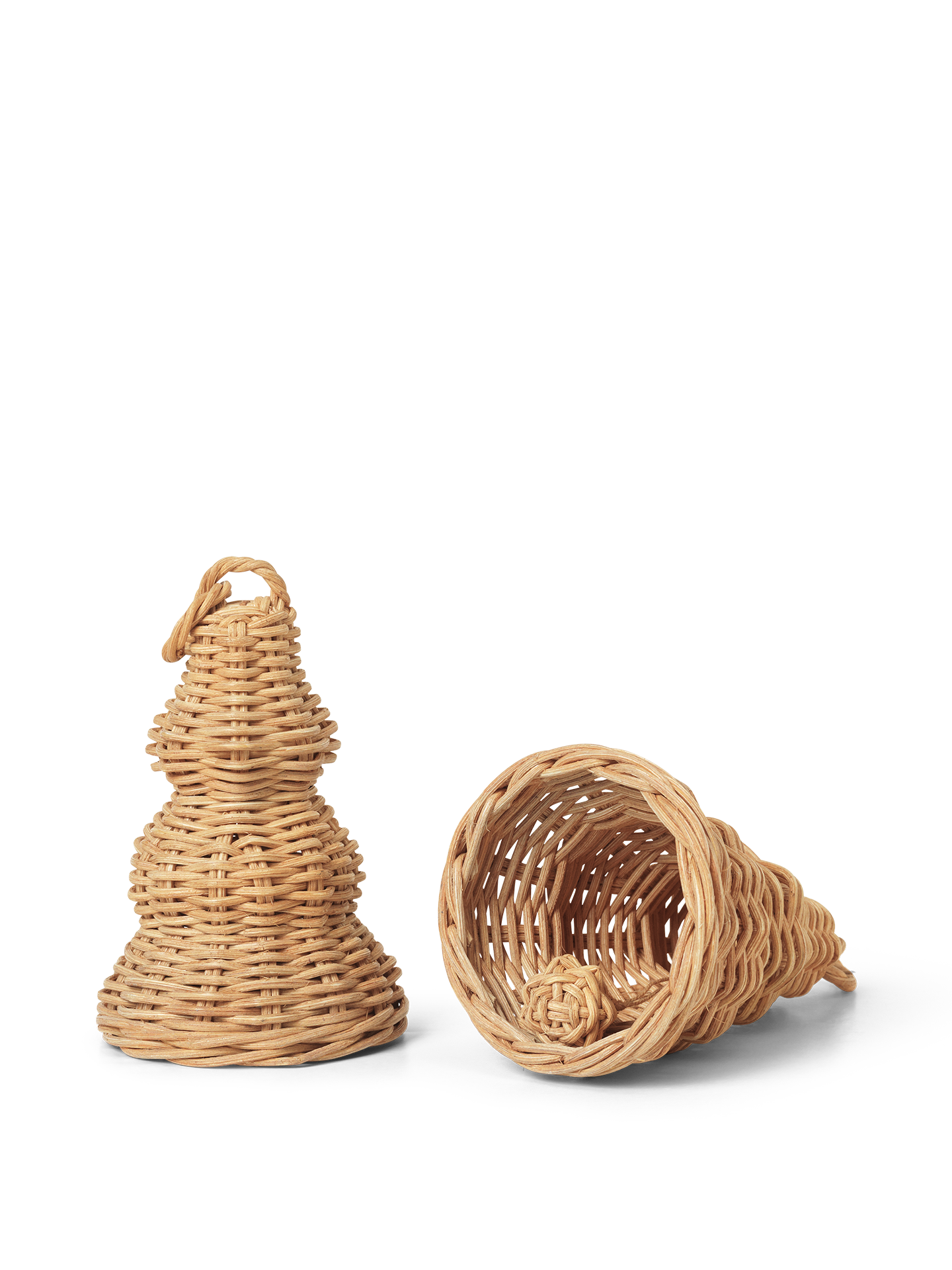 Sada ozdob BRAIDED BELL pletený ratan