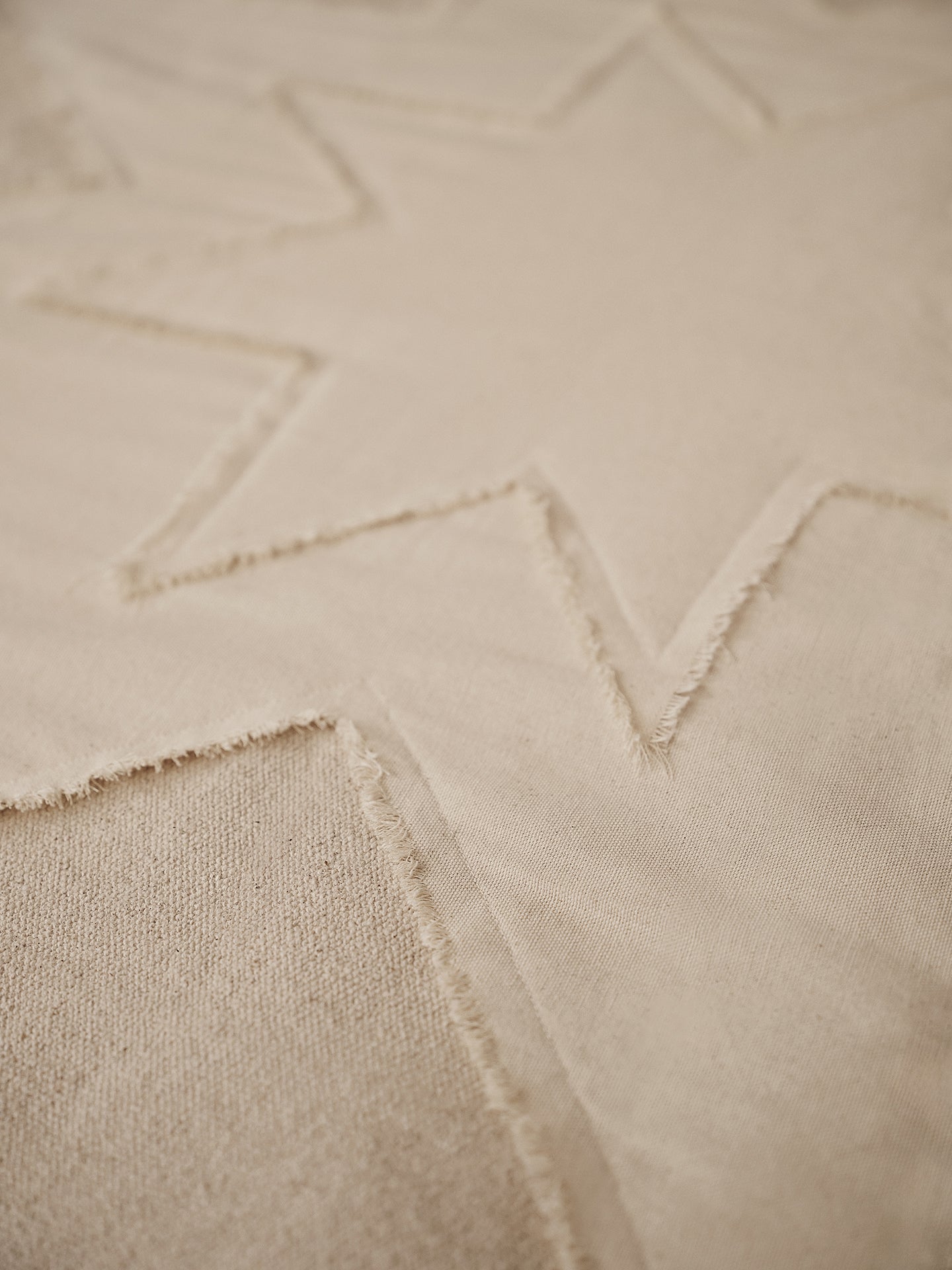 VELA STAR Christmas Mat Light Beige