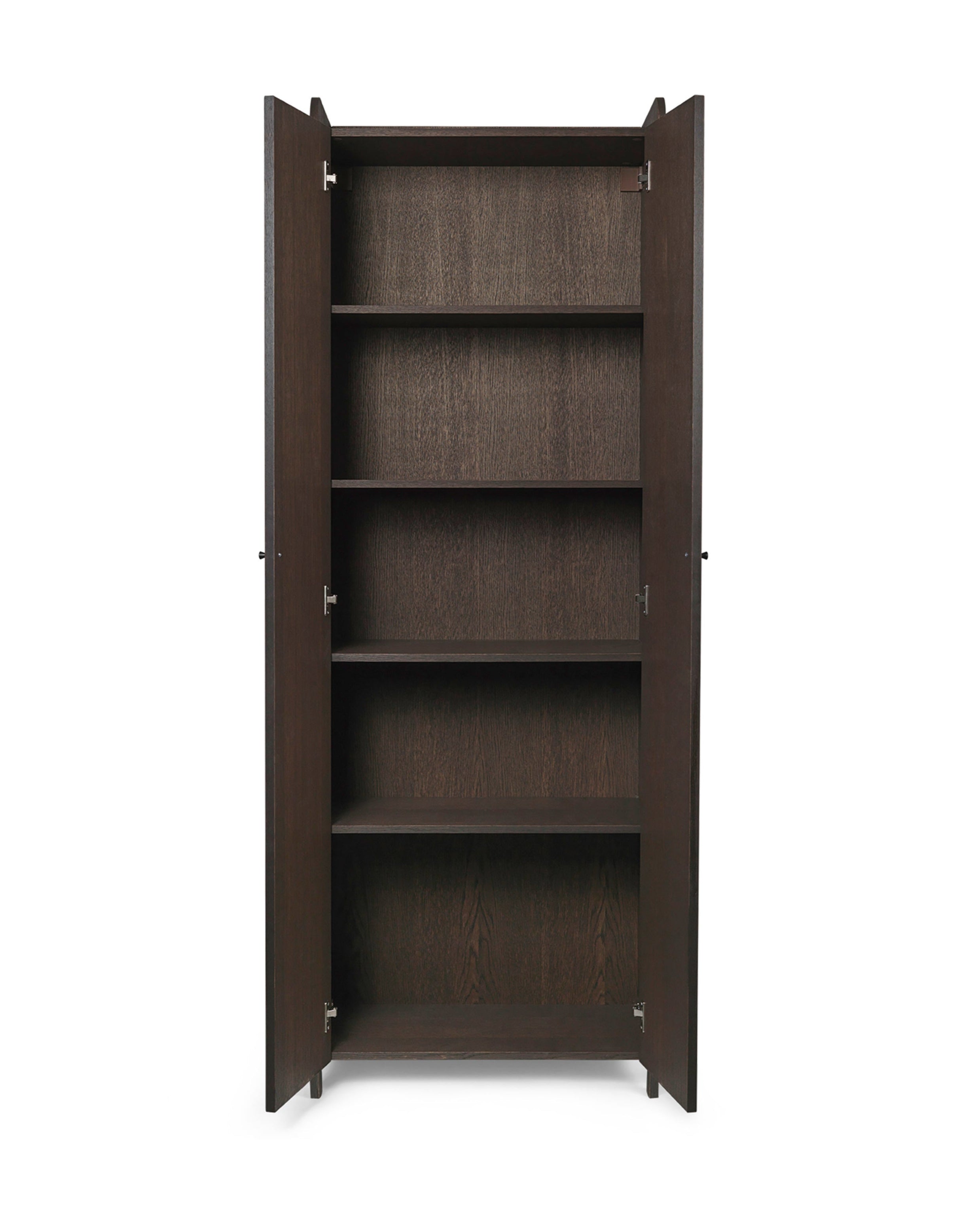 Szafa 2-drzwiowa SILL CUPBOARD TALL ciemnobrązowy fornir dębowy