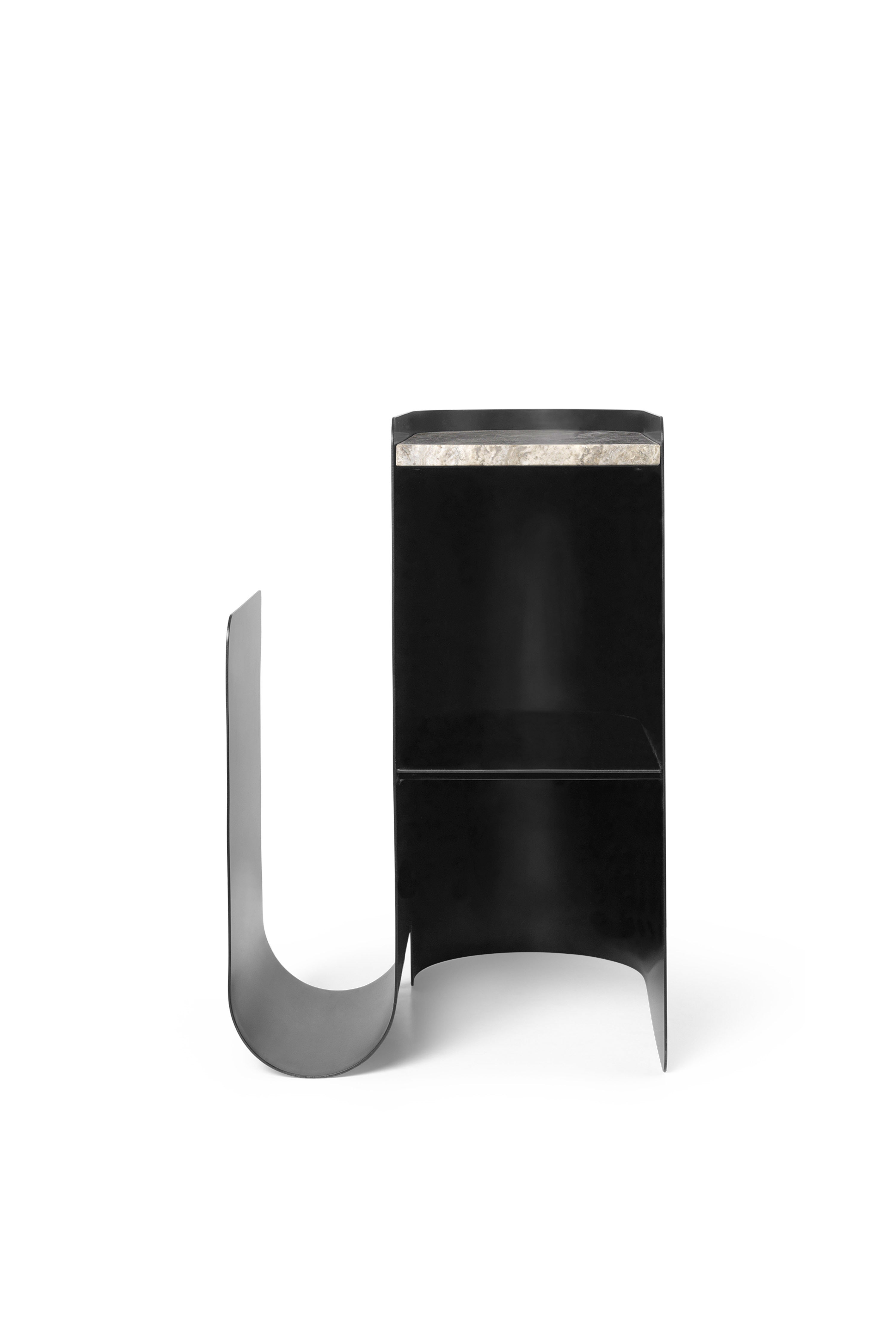 VAULT black side table
