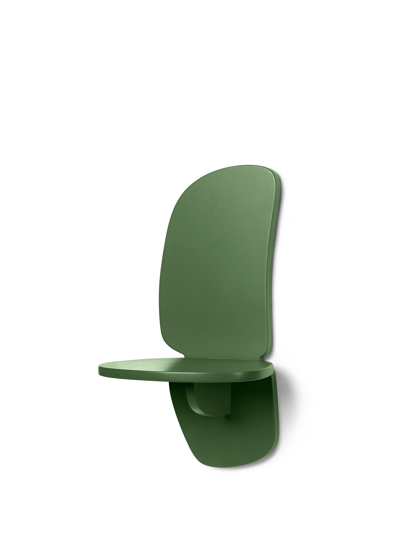 Hanging shelf PILU dark green