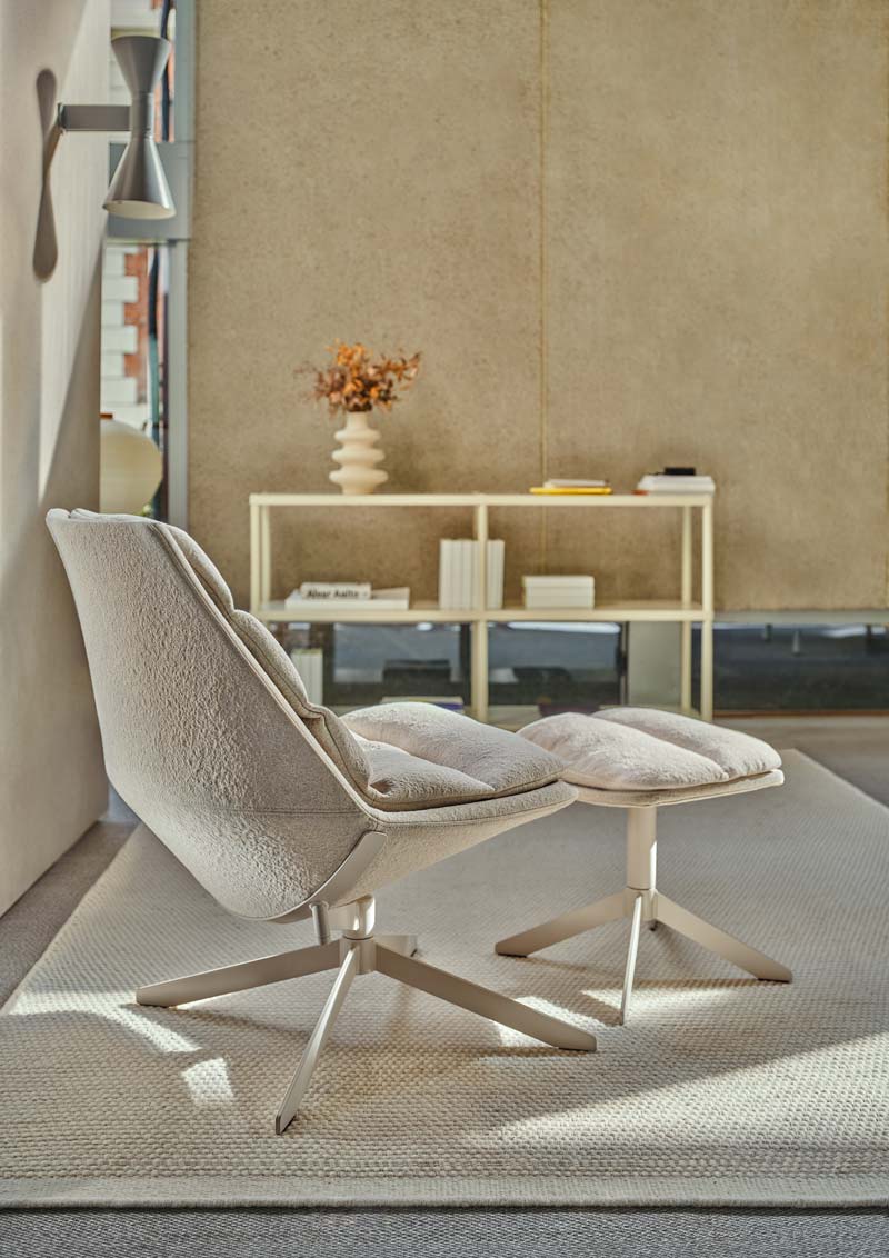 Podnožník FAT FRANK čalouněný