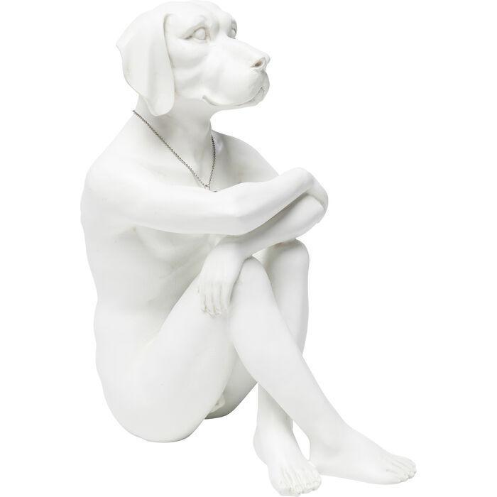 Figurka dekoracyjna GANGSTER DOG biały Kare Design    Eye on Design