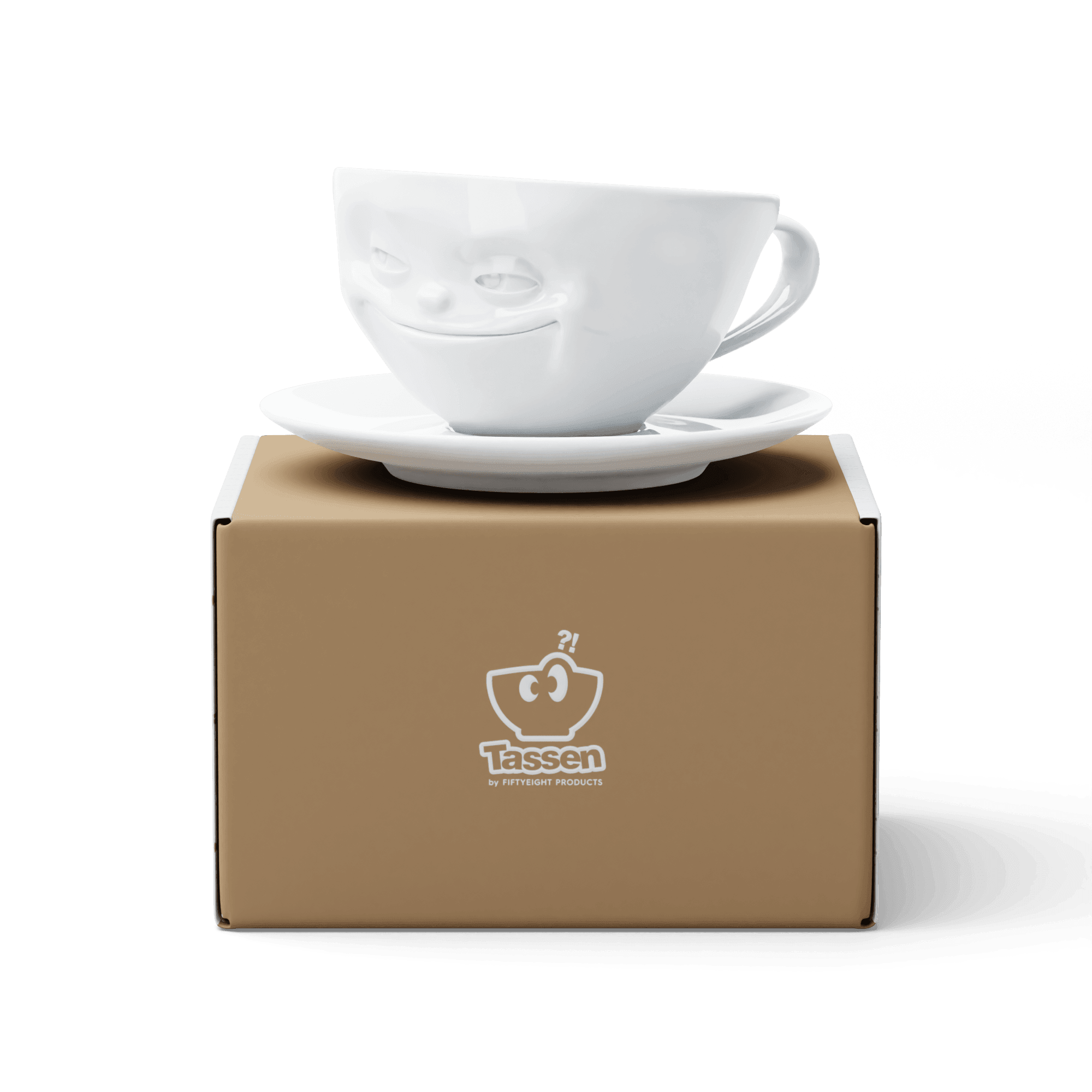 Filiżanka GRINNING biały, marka 58products