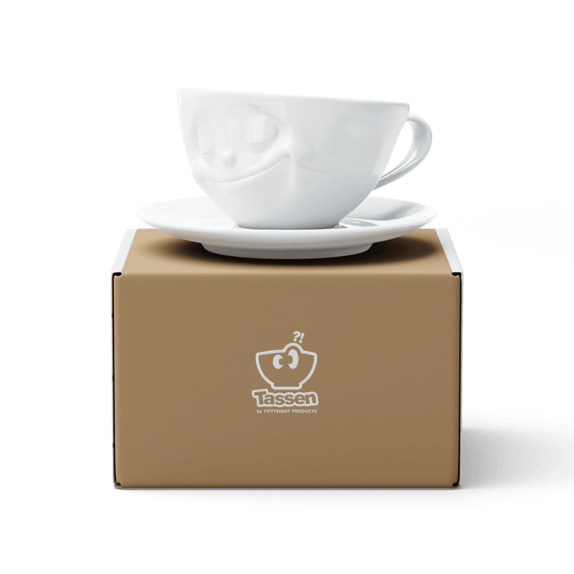 Filiżanka HAPPY biały, marka 58products
