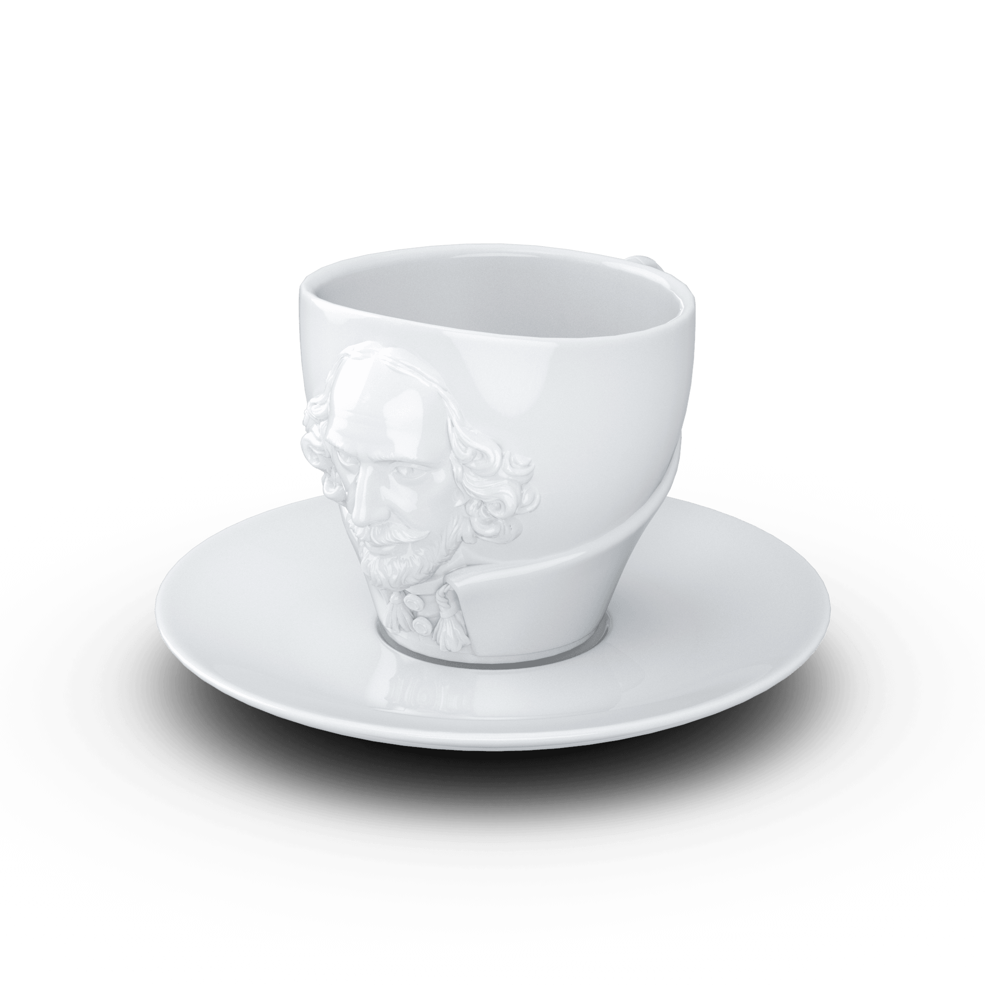 Filiżanka WILLIAM SHAKESPEARE biały, marka 58products