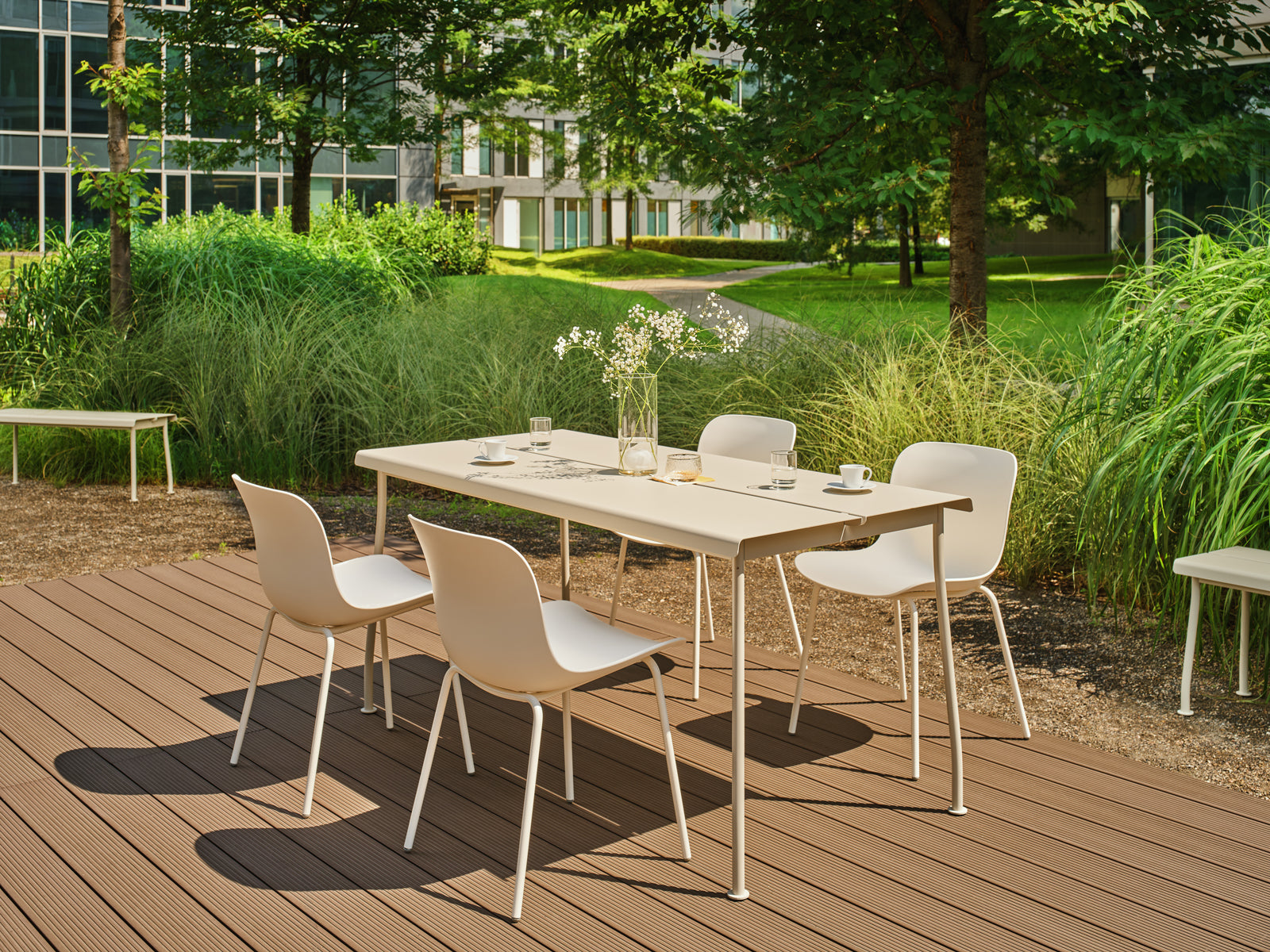 Zahradní stůl FLANER pozinkovaná ocel