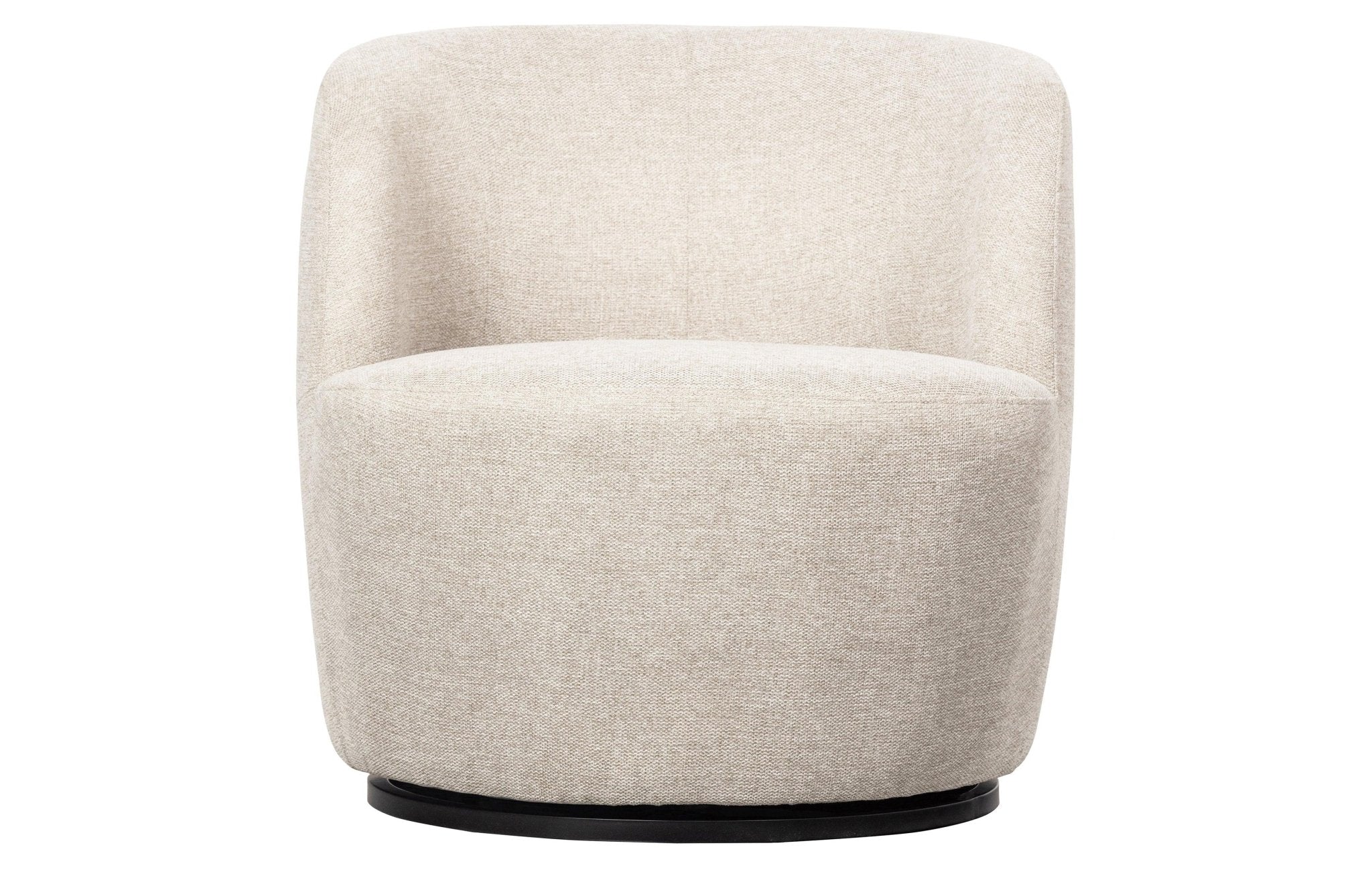 Fotel obrotowy SERRA kremowy Woood Exclusive    Eye on Design