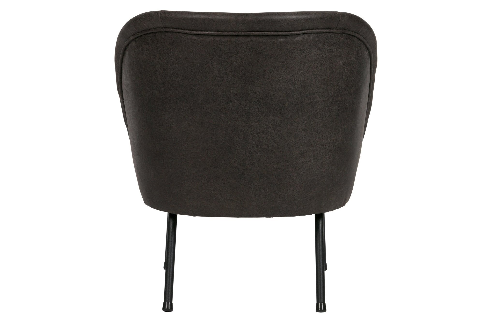 Fotel skórzany VOGUE czarny Be Pure    Eye on Design