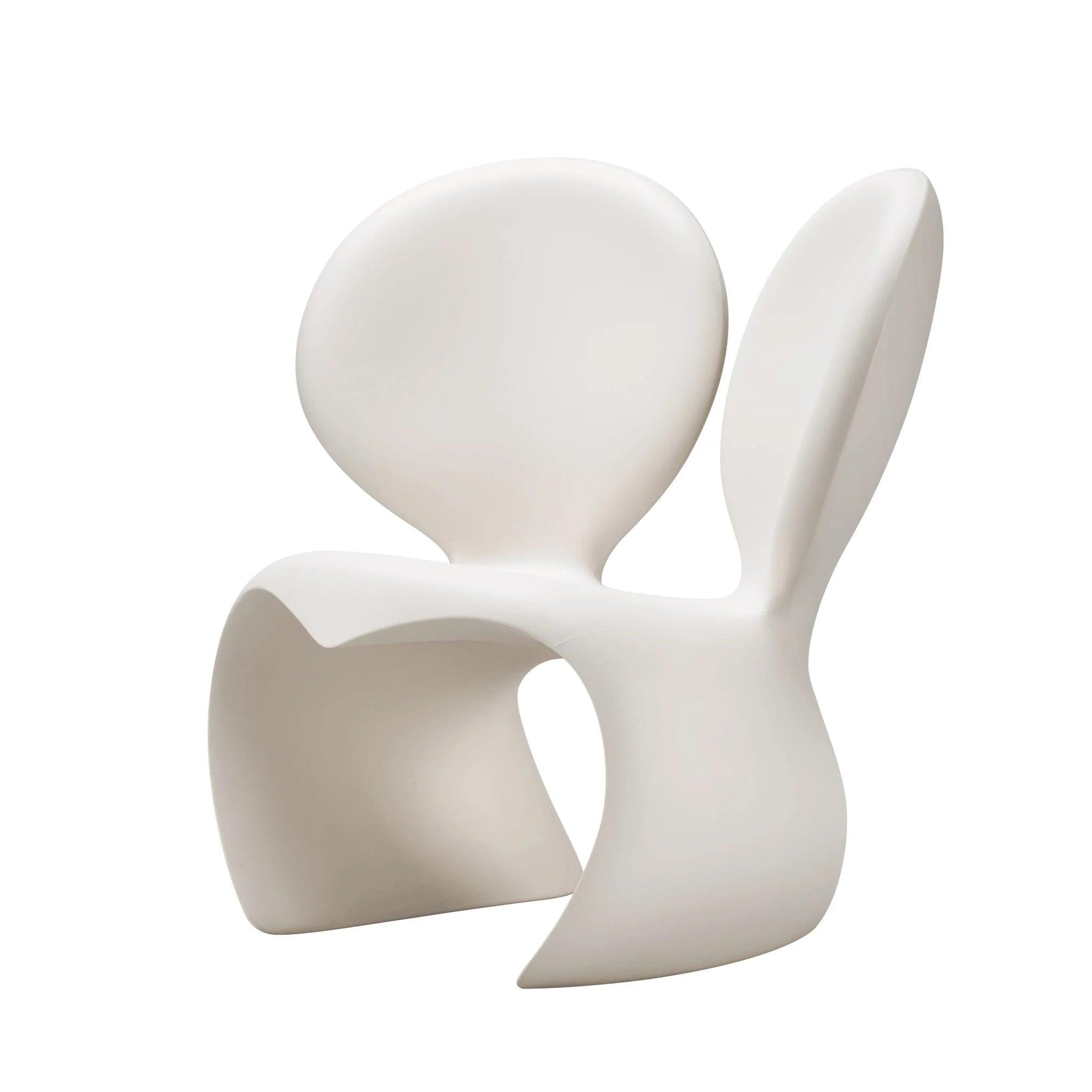 Fotel zewnętrzny DON'T F**K WITH THE MOUSE biały Qeeboo    Eye on Design