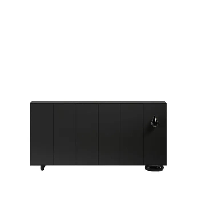 Freeze mosa black chest of drawers