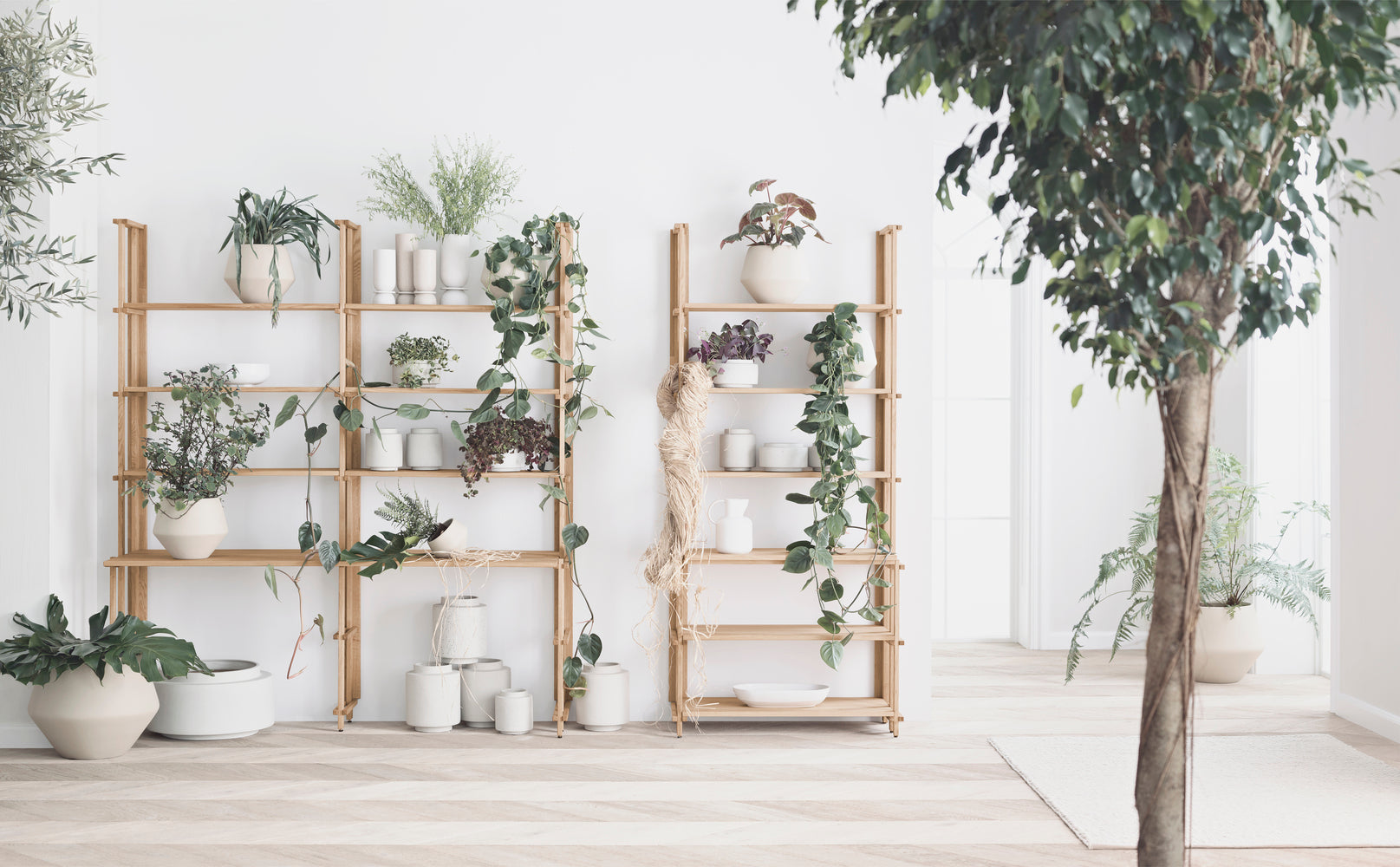 Donica GROVE kremowa ceramika