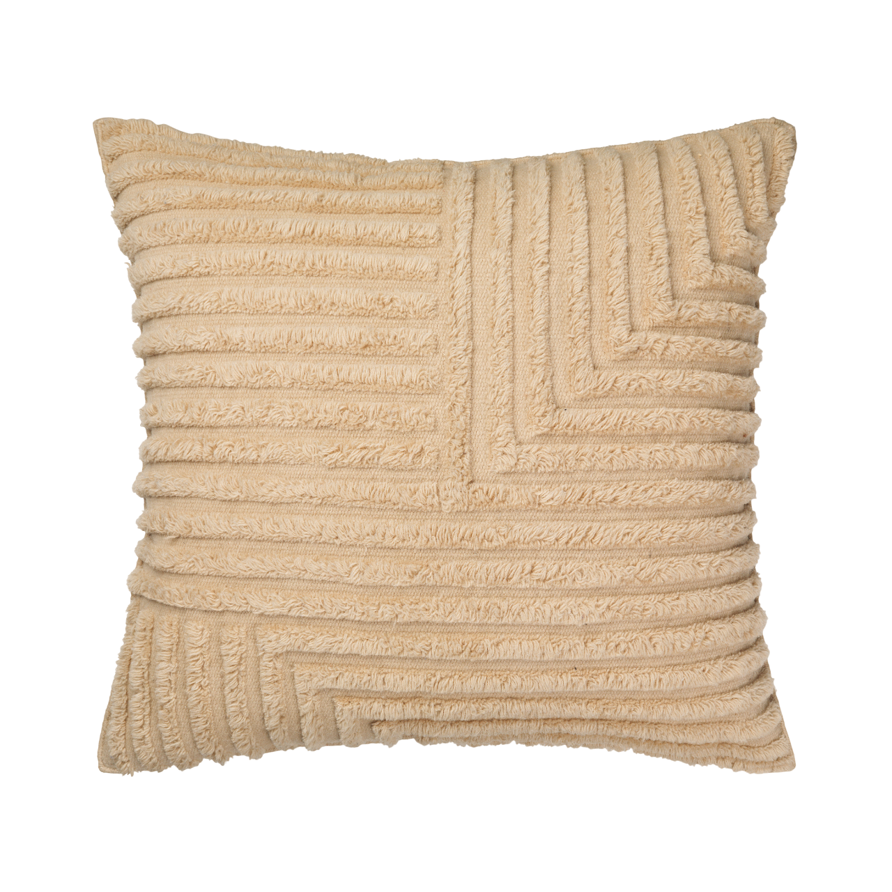 CREASE WOOL decorative pillow sand