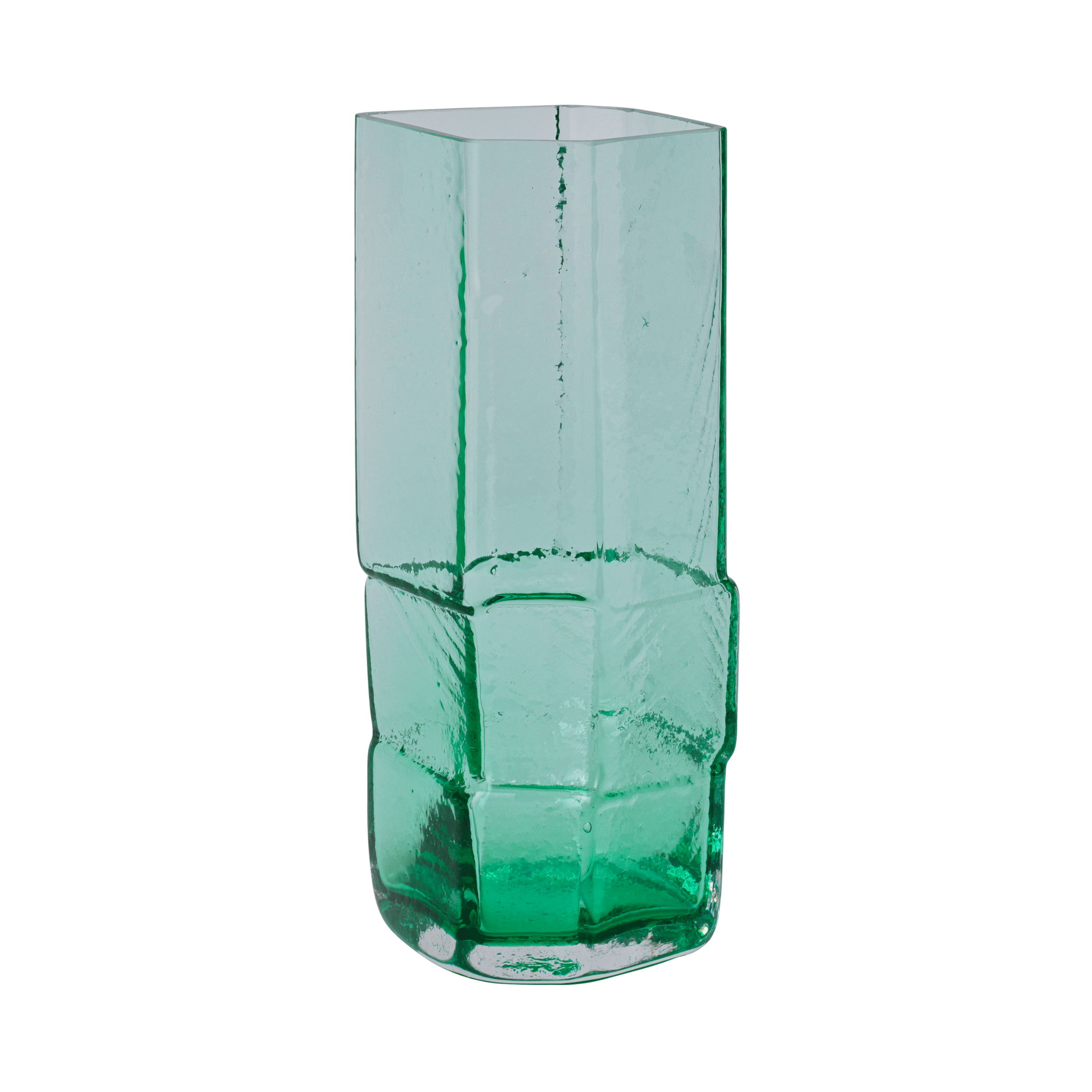 MURO vase green glass