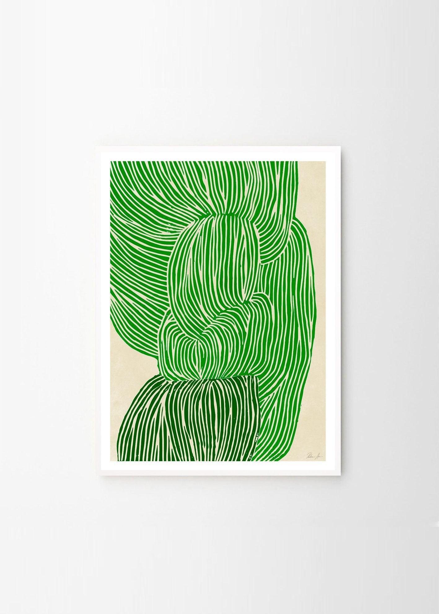 Grafika artystyczna GREEN OCEAN – The Poster Club