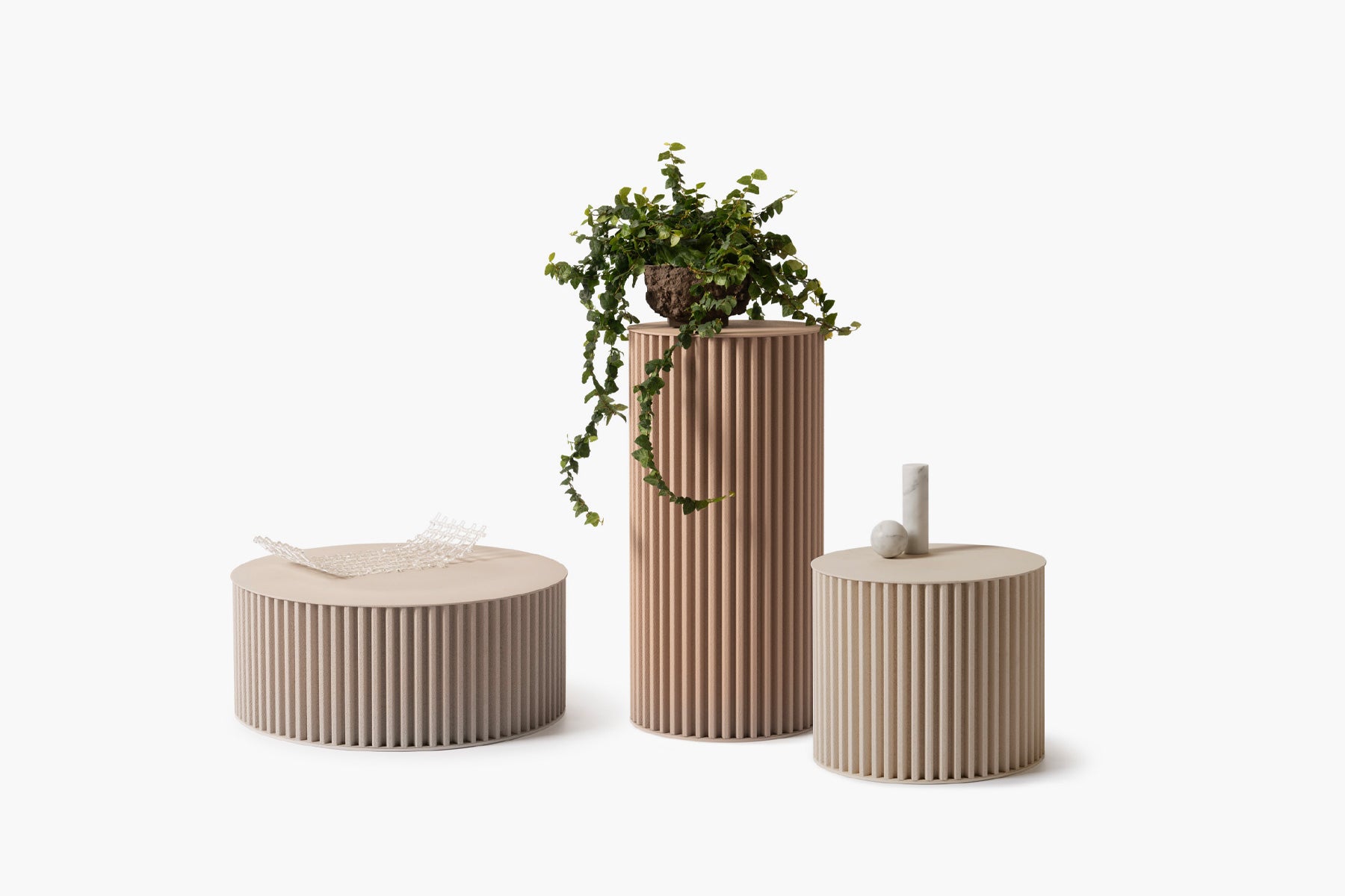 HERCLINO gray coffee table