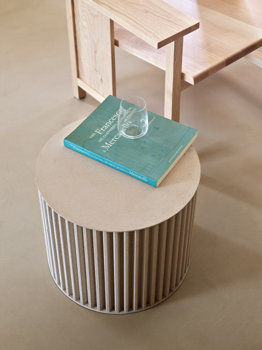 Konferenční stolek HERCLINO zlatý