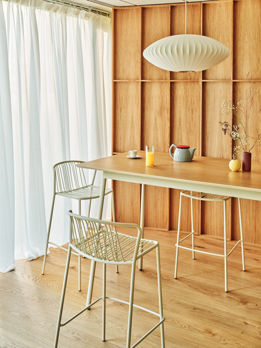 Sada barových židlí BRIS z pozinkované oceli