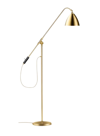 Lampy podłogowe mosiężne