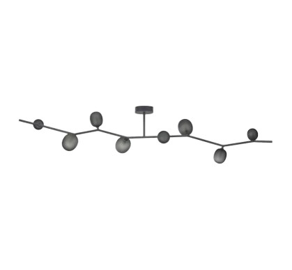 Skleněné stropní lampy