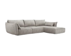 Gray corner sofas