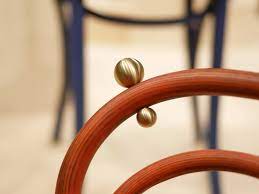 Chair A-1889 FUOCO ARANCIA Jesion wood