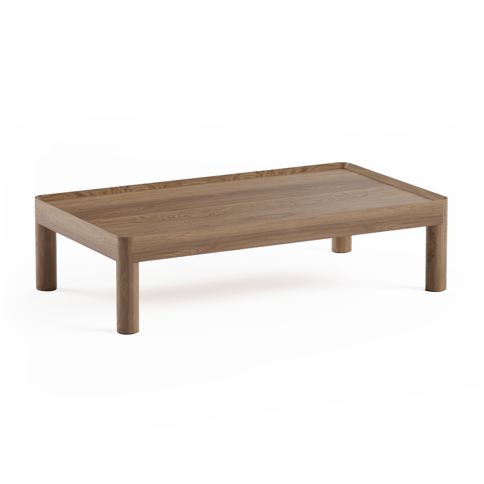 INSET LOW Coffee Table Oak Wood