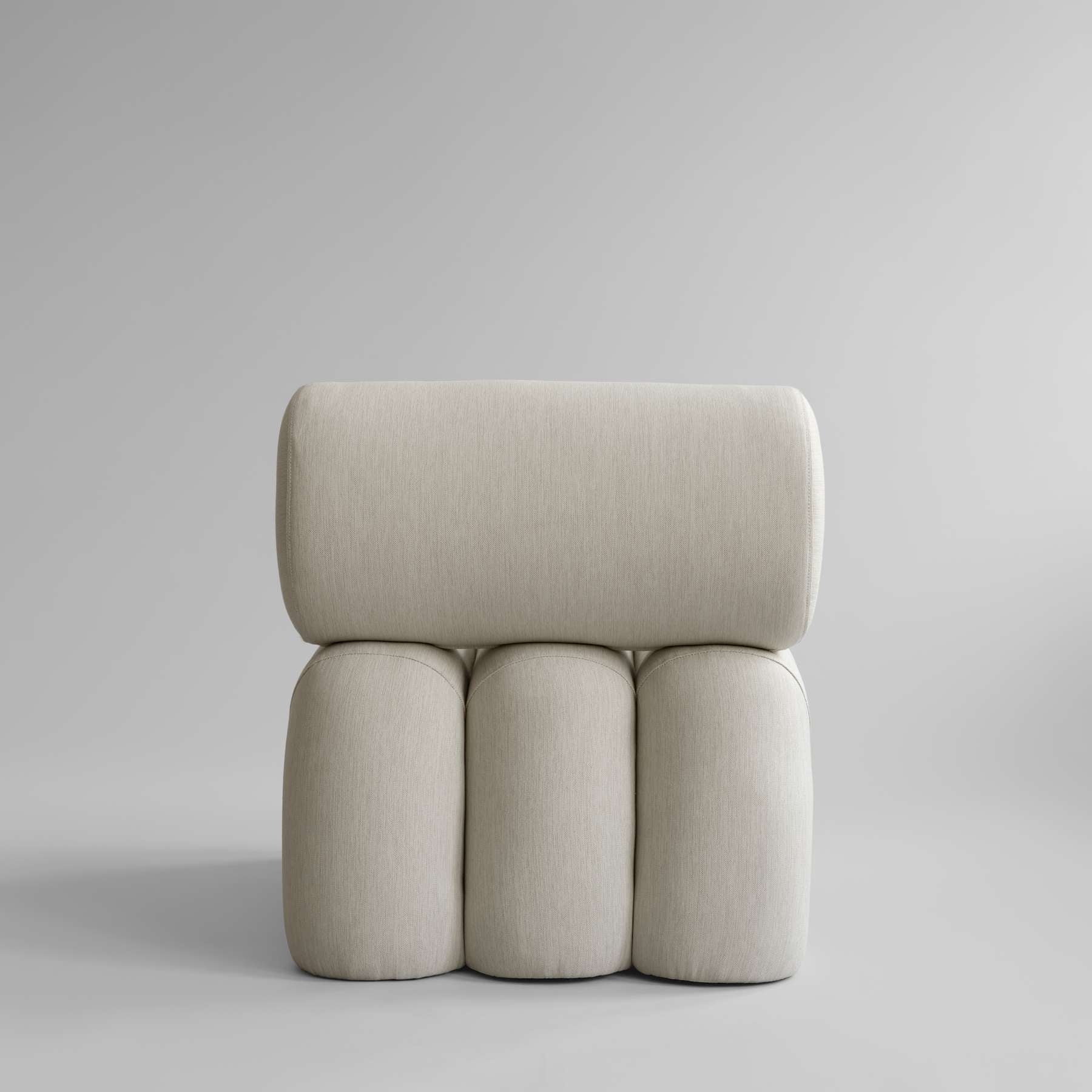 Křeslo FOKU teplá šedá