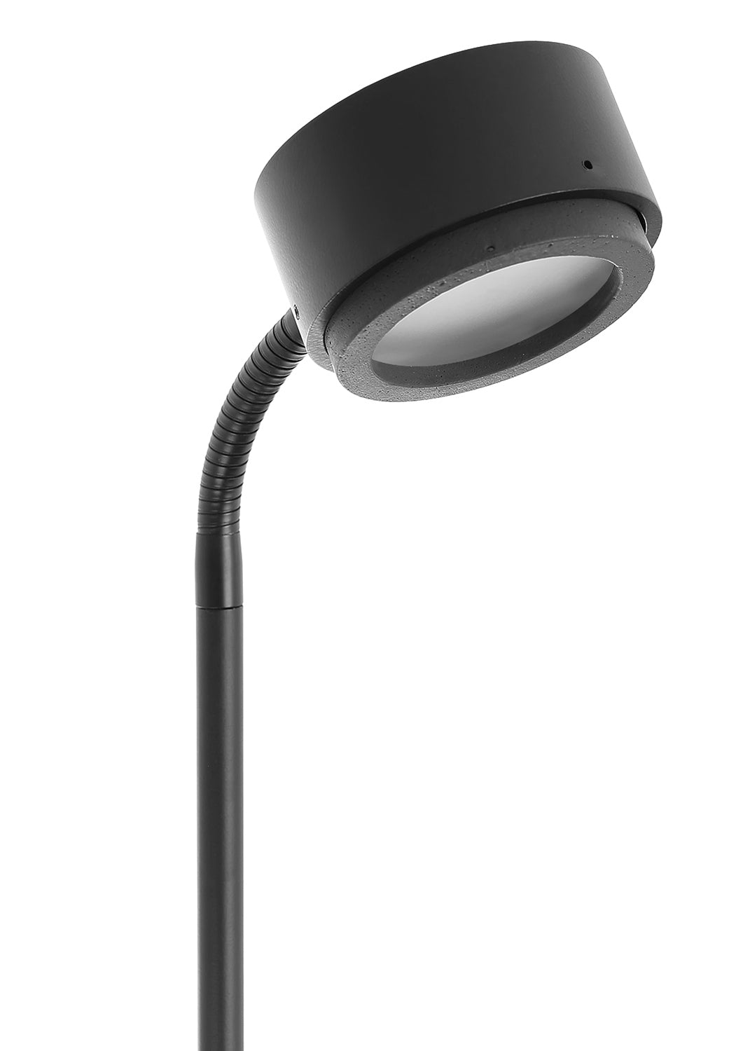 Stojací lampa na čtení JUBI hliník s betonem